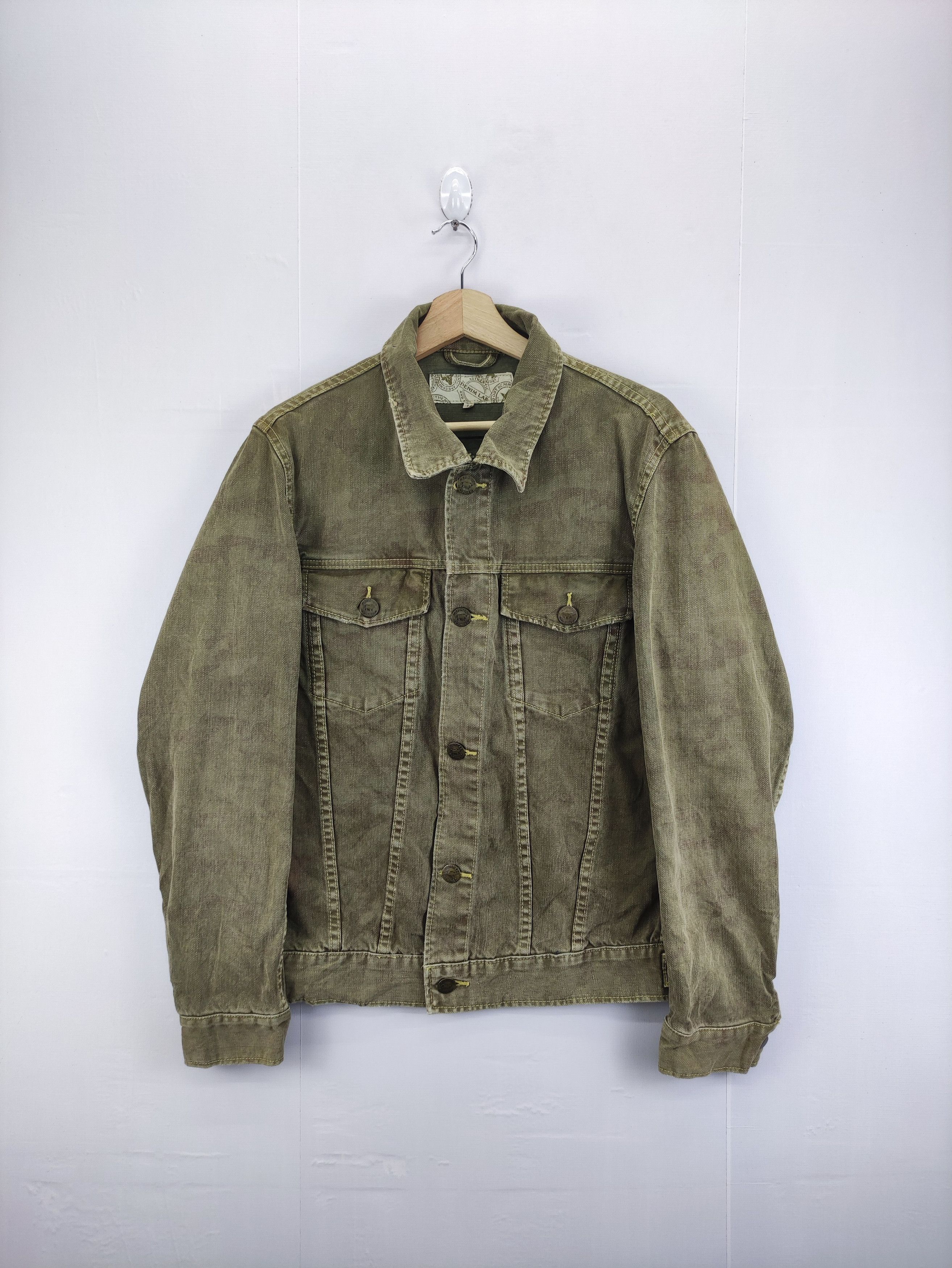 Denime Vintage Denim Lab Denim Jacket Button Up Size US M / EU 48-50 / 2 - 1 Thumbnail