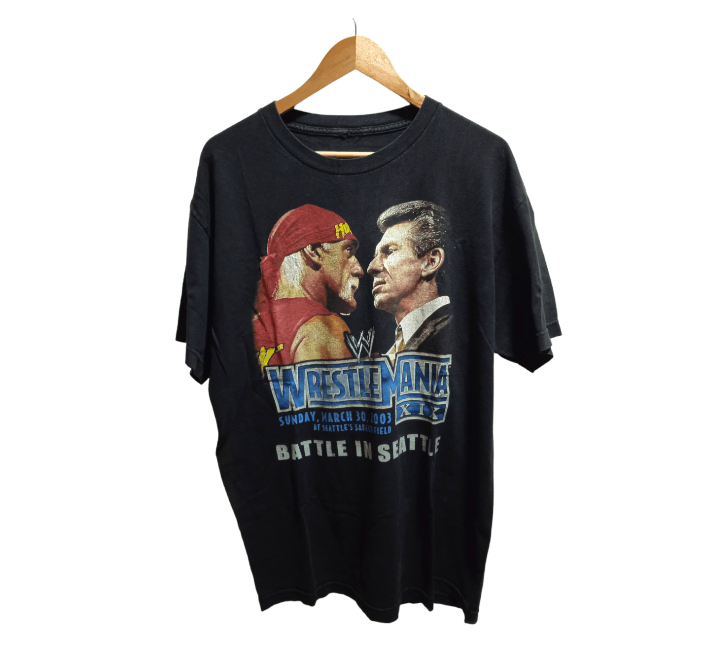 WWE Vintage 2000s WWE Wrestlemania XIX T-Shirt Size US L / EU 52-54 / 3 - 1 Thumbnail