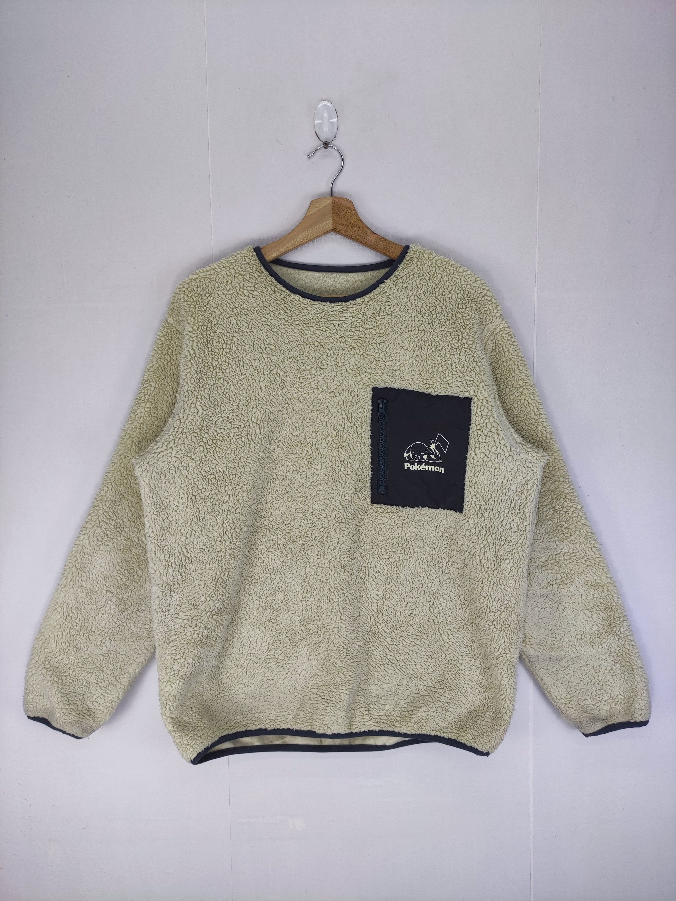 GU Vintage Pokémon Sweater Fleece Jumper Size US L / EU 52-54 / 3 - 1 Thumbnail