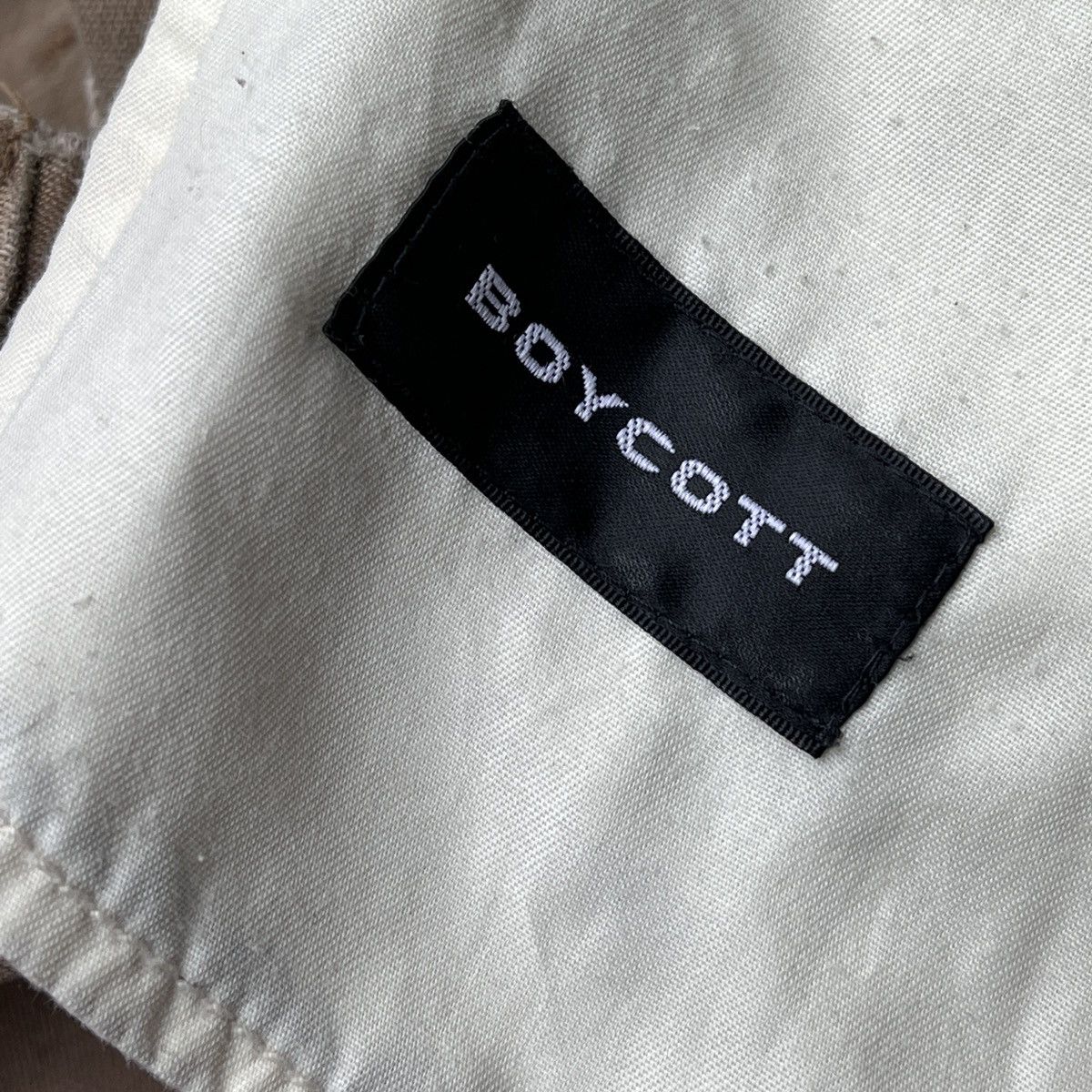Boycott × Japanese Brand Cargo Pants Boycott Japan Side Pockets Size US 30 / EU 46 - 8 Thumbnail