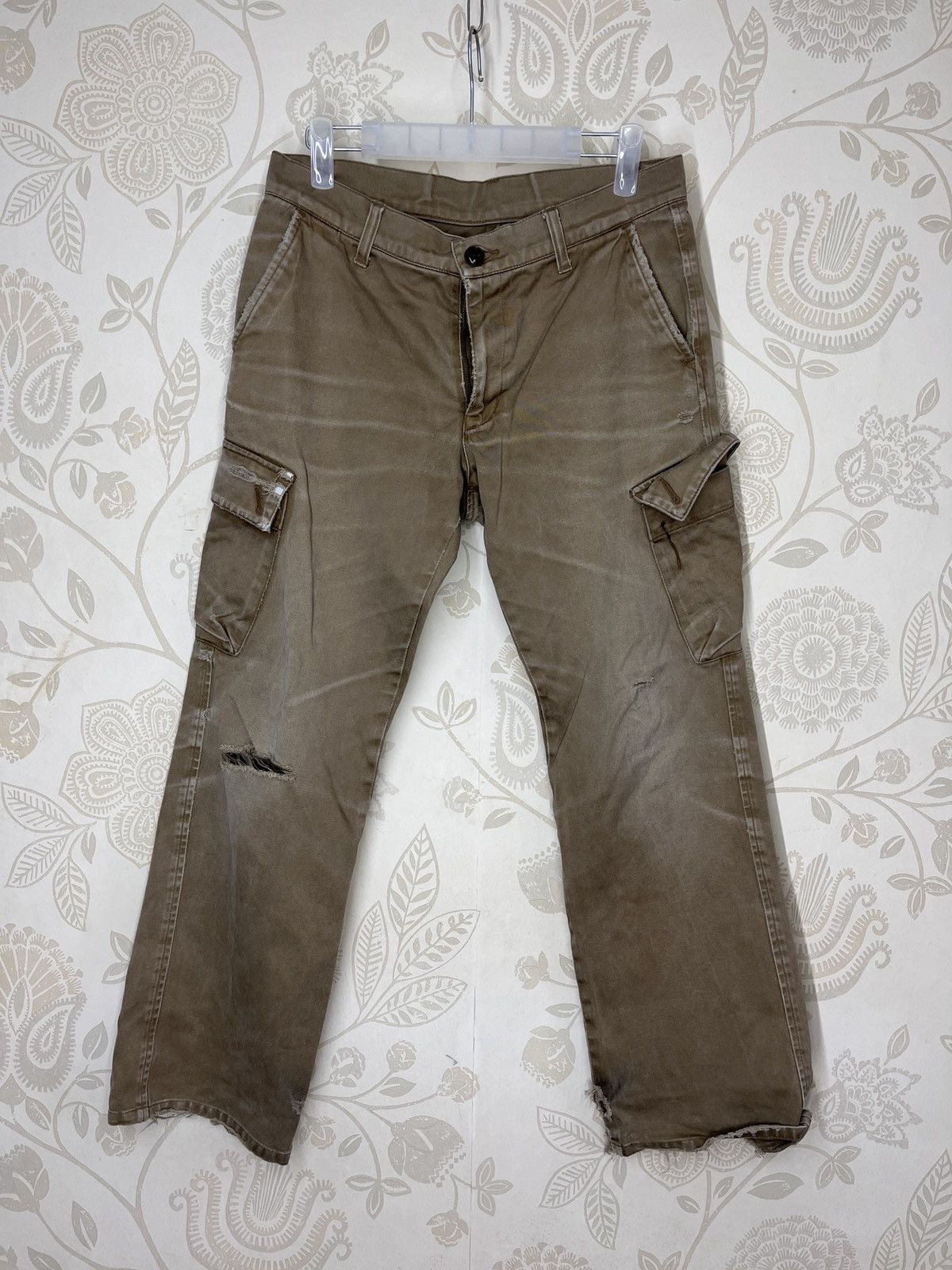 Boycott × Japanese Brand Cargo Pants Boycott Japan Side Pockets Size US 30 / EU 46 - 1 Thumbnail