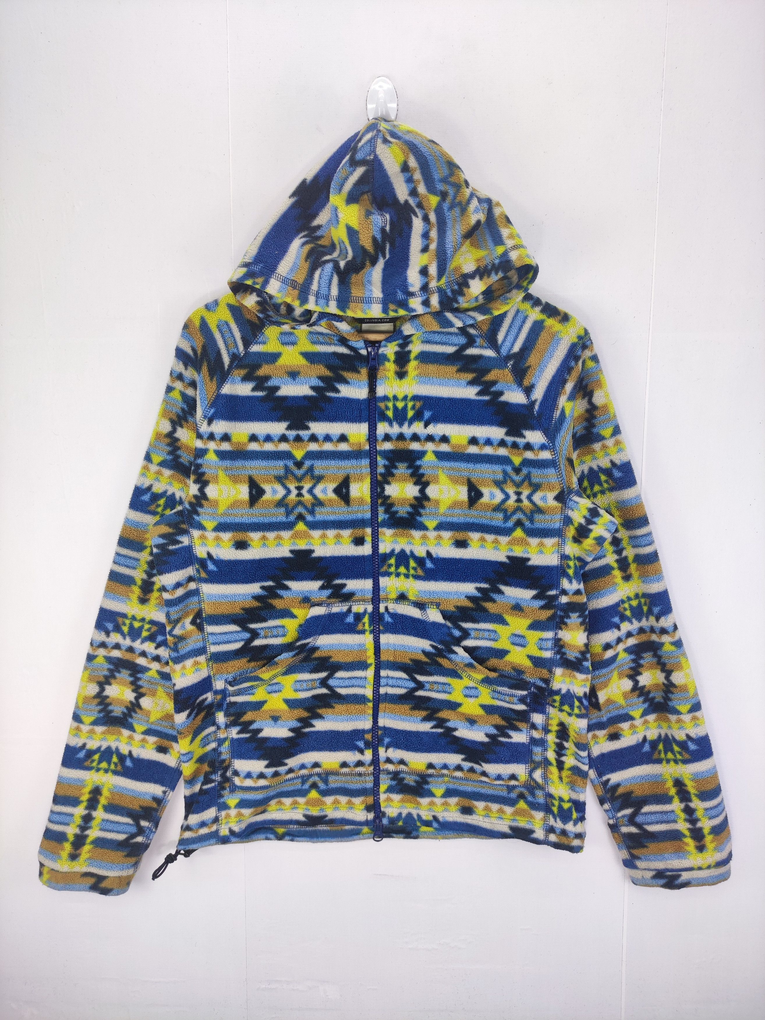 Vintage Columbia Fleece Hoodie Jacket Zipper