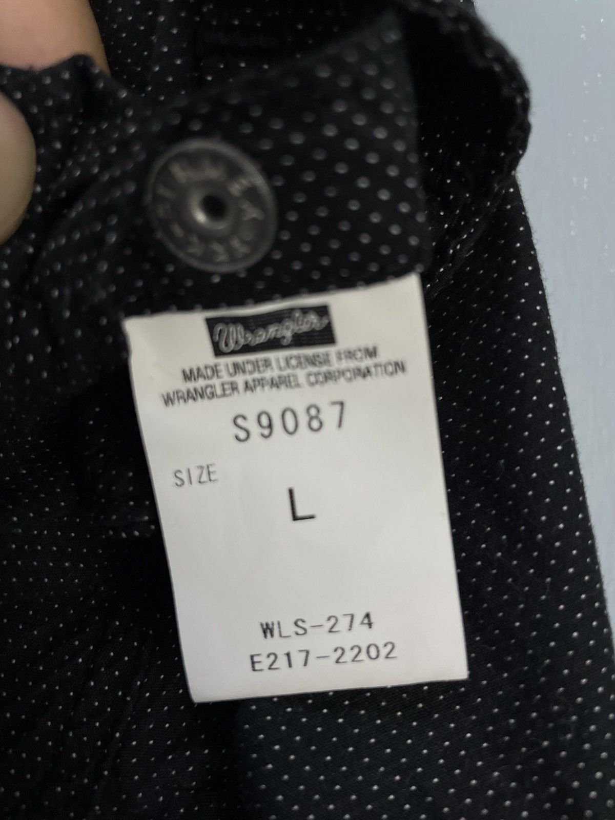 NANO universe Wrangler x Nano Universe zip up 50s inspired jacket Size US L / EU 52-54 / 3 - 7 Thumbnail