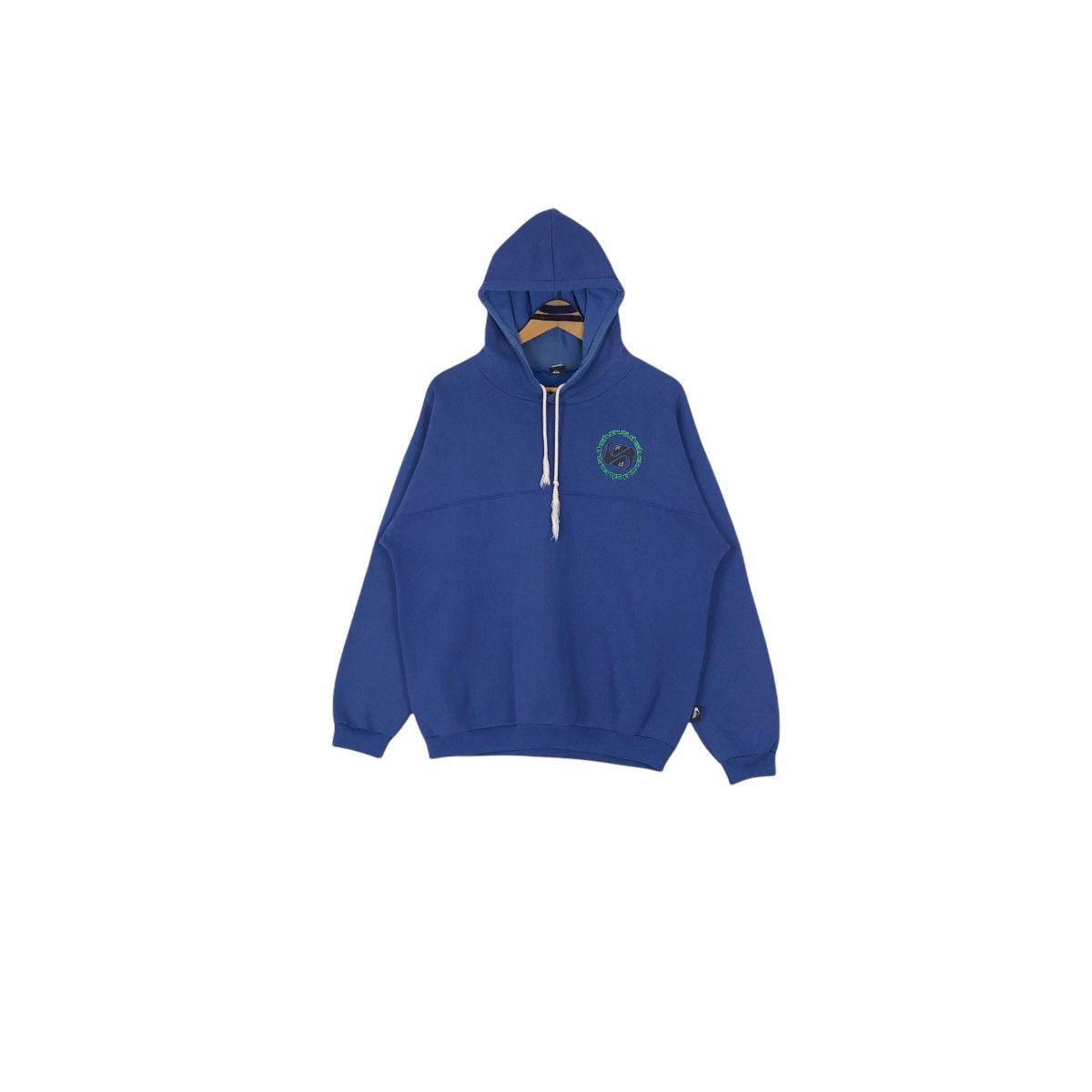 Quiksilver Vintage 90s Quiksilver Australia Hoodie Sweatshirt Big Logo Size US L / EU 52-54 / 3 - 3 Thumbnail