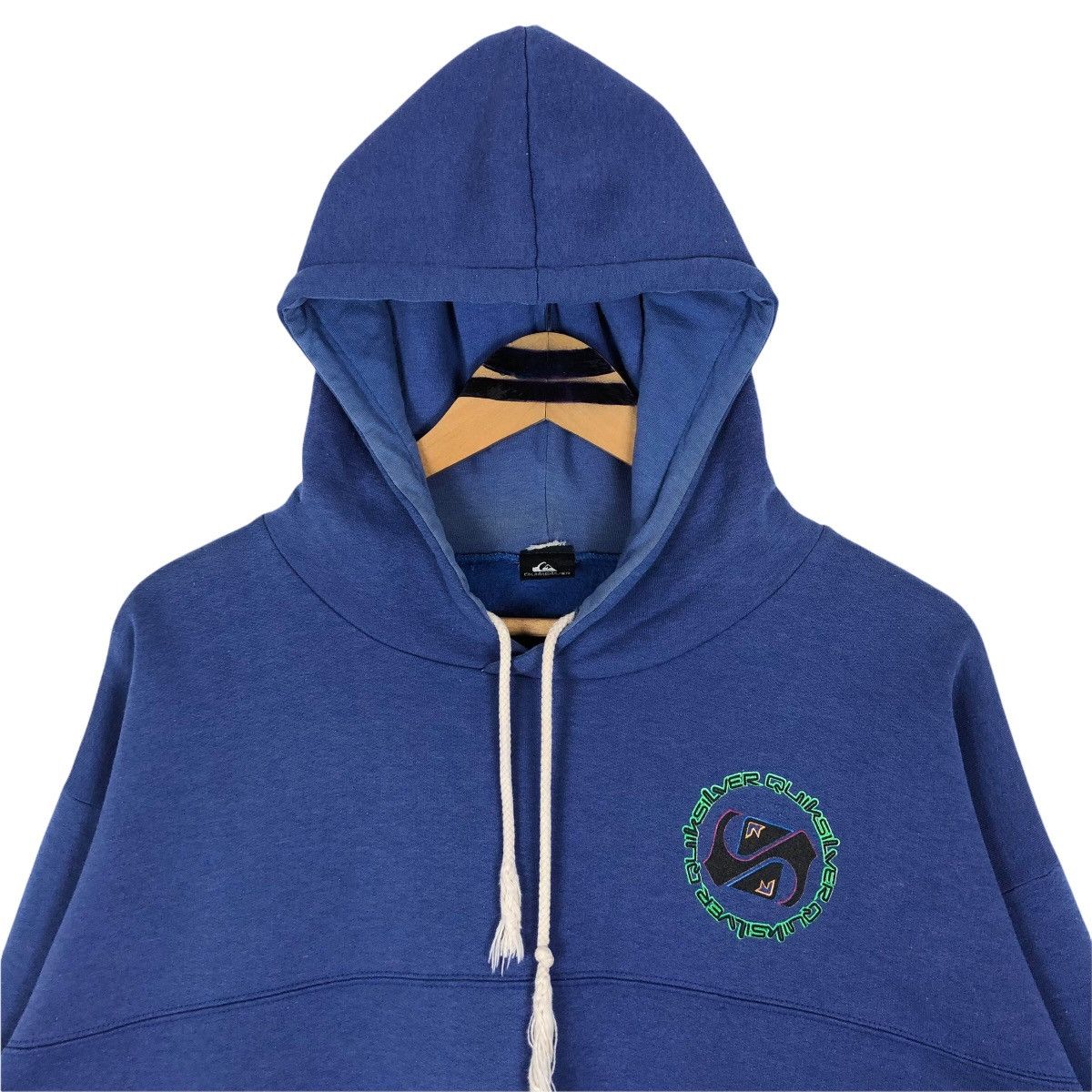 Quiksilver Vintage 90s Quiksilver Australia Hoodie Sweatshirt Big Logo Size US L / EU 52-54 / 3 - 8 Thumbnail