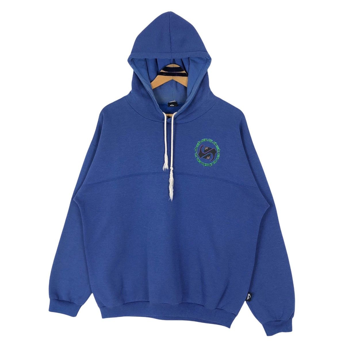 Quiksilver Vintage 90s Quiksilver Australia Hoodie Sweatshirt Big Logo Size US L / EU 52-54 / 3 - 2 Thumbnail