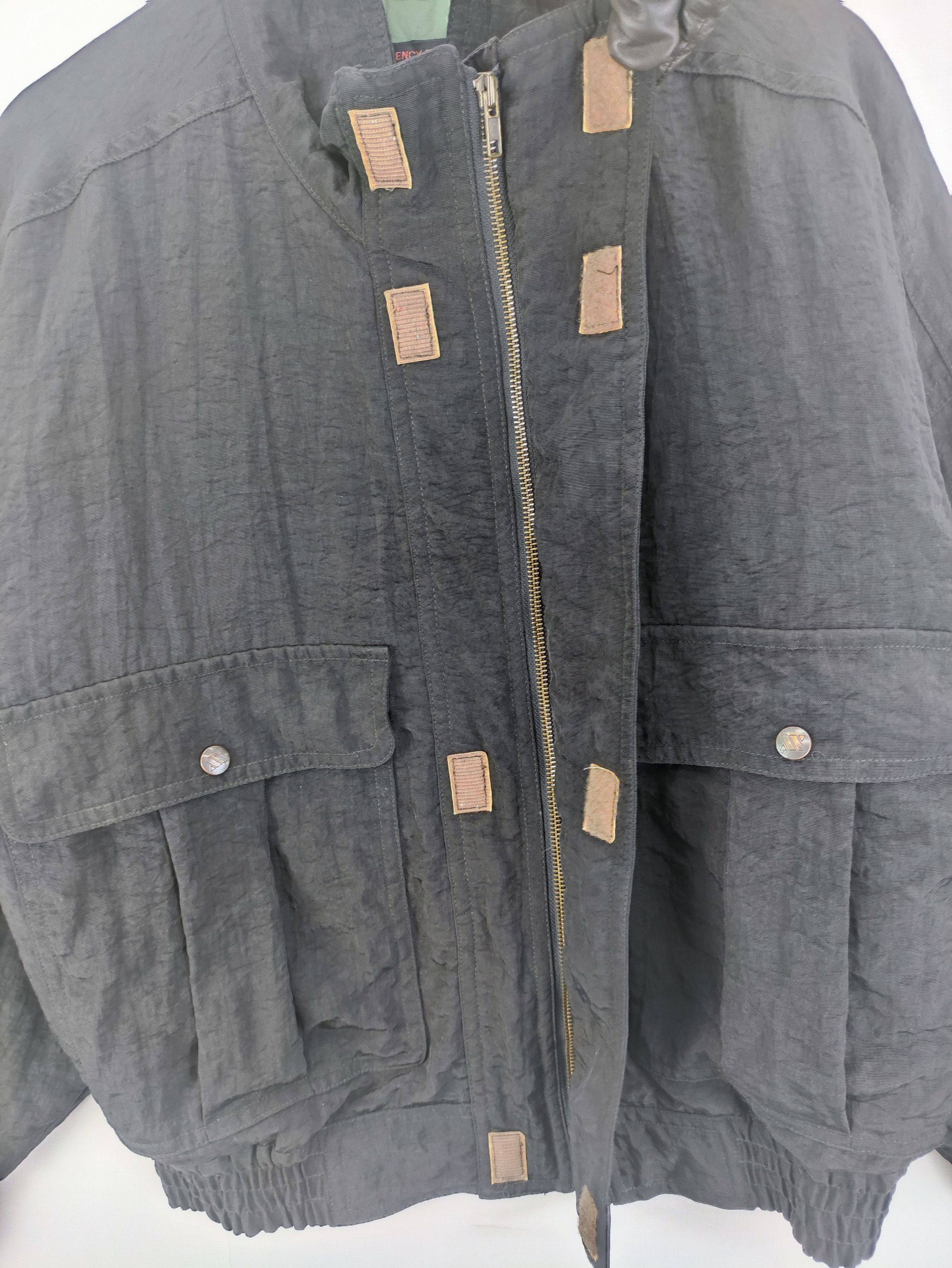 Japanese Brand Vintage Ixiz Casual Jacket Zipper Size US L / EU 52-54 / 3 - 3 Thumbnail