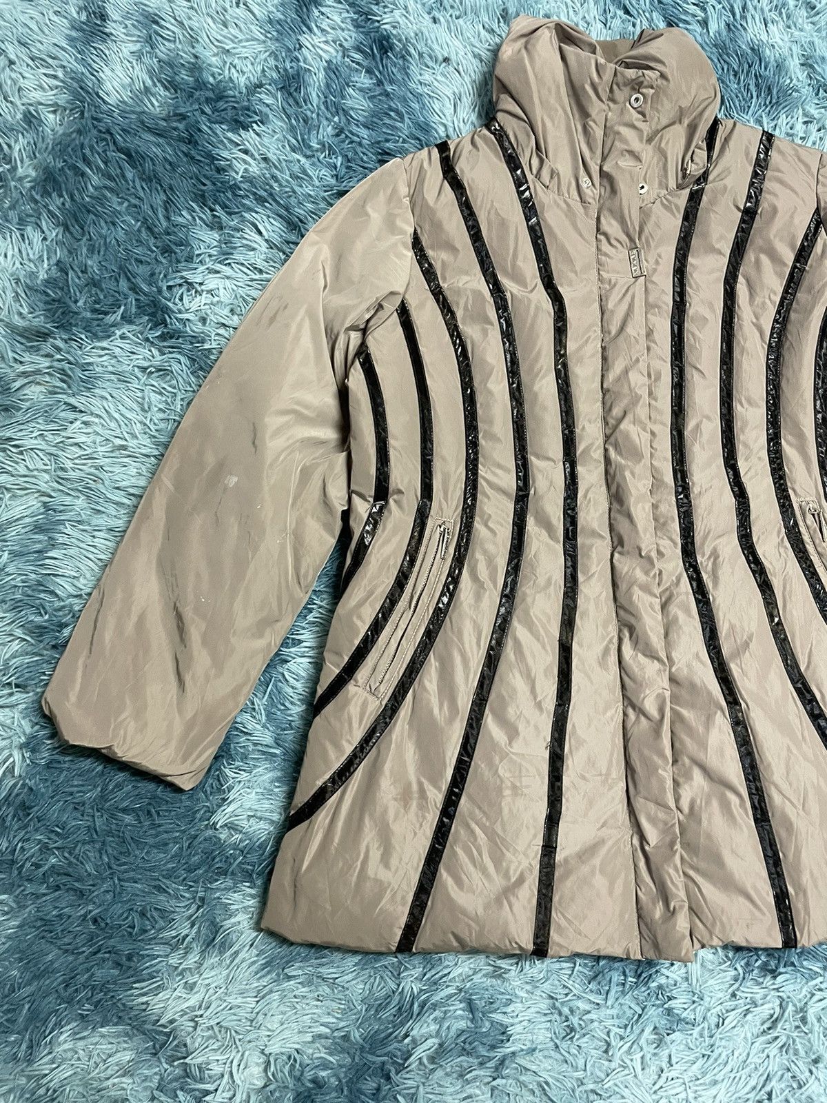 Balmain × Designer × Pierre Balmain Vintage Brown Balmain Puffer Jacket Size US L / EU 52-54 / 3 - 2 Thumbnail