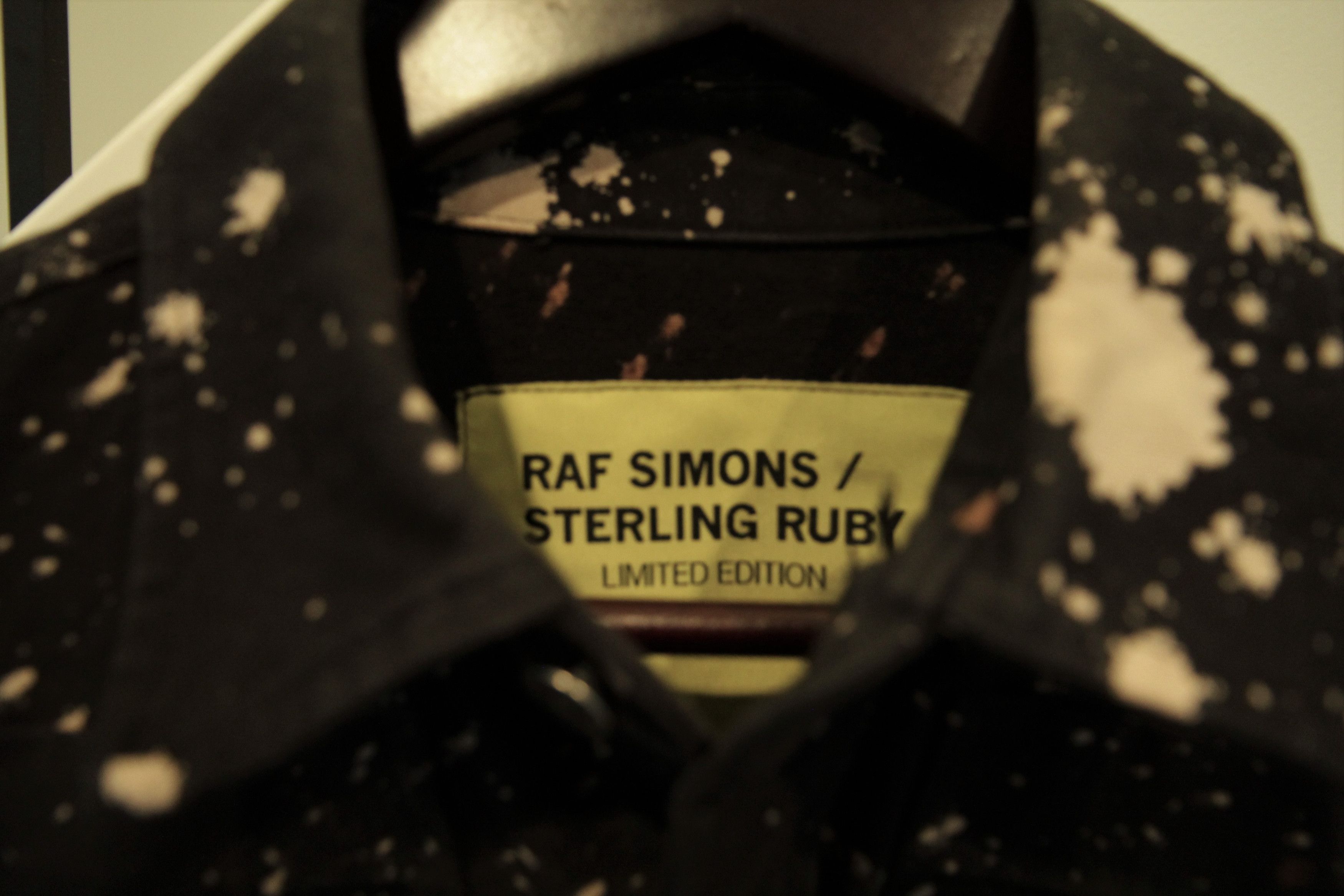Raf Simons Raf Simons x Sterling Ruby Bleach Splatter Shirt Size US S / EU 44-46 / 1 - 3 Thumbnail