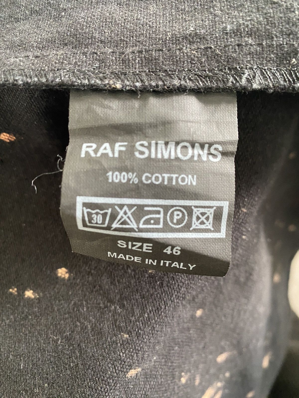 Raf Simons Raf Simons x Sterling Ruby Bleach Splatter Shirt Size US S / EU 44-46 / 1 - 8 Thumbnail