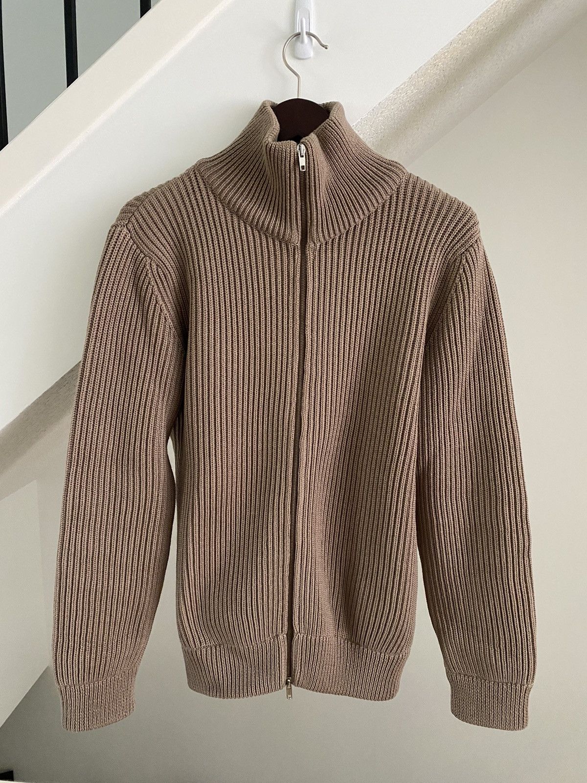 image of Maison Margiela 2004 Wool Drivers Knit in Beige, Men's (Size Medium)