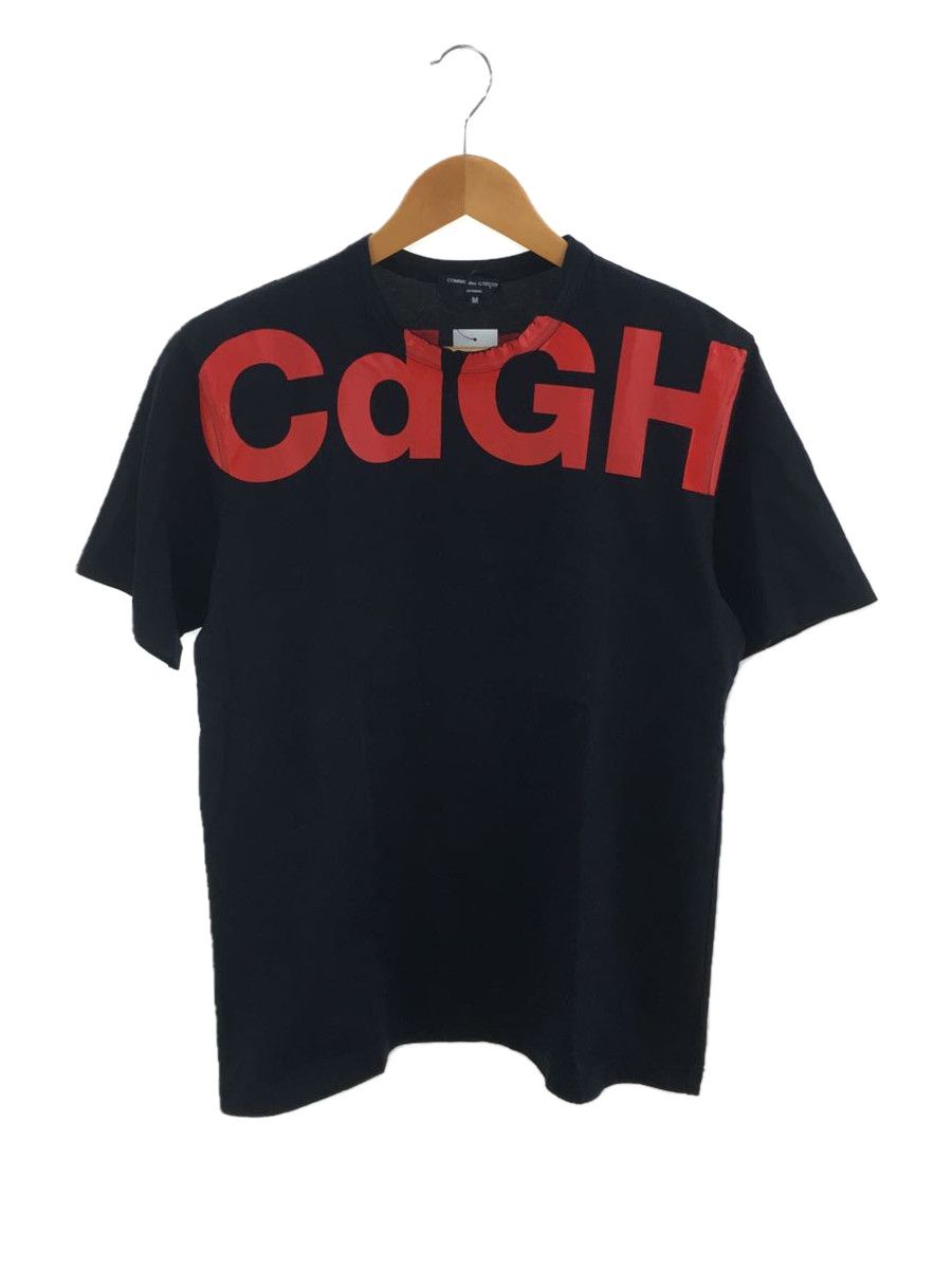 Short Sleeve T-Shirts Black Logo Printed Crew Neck