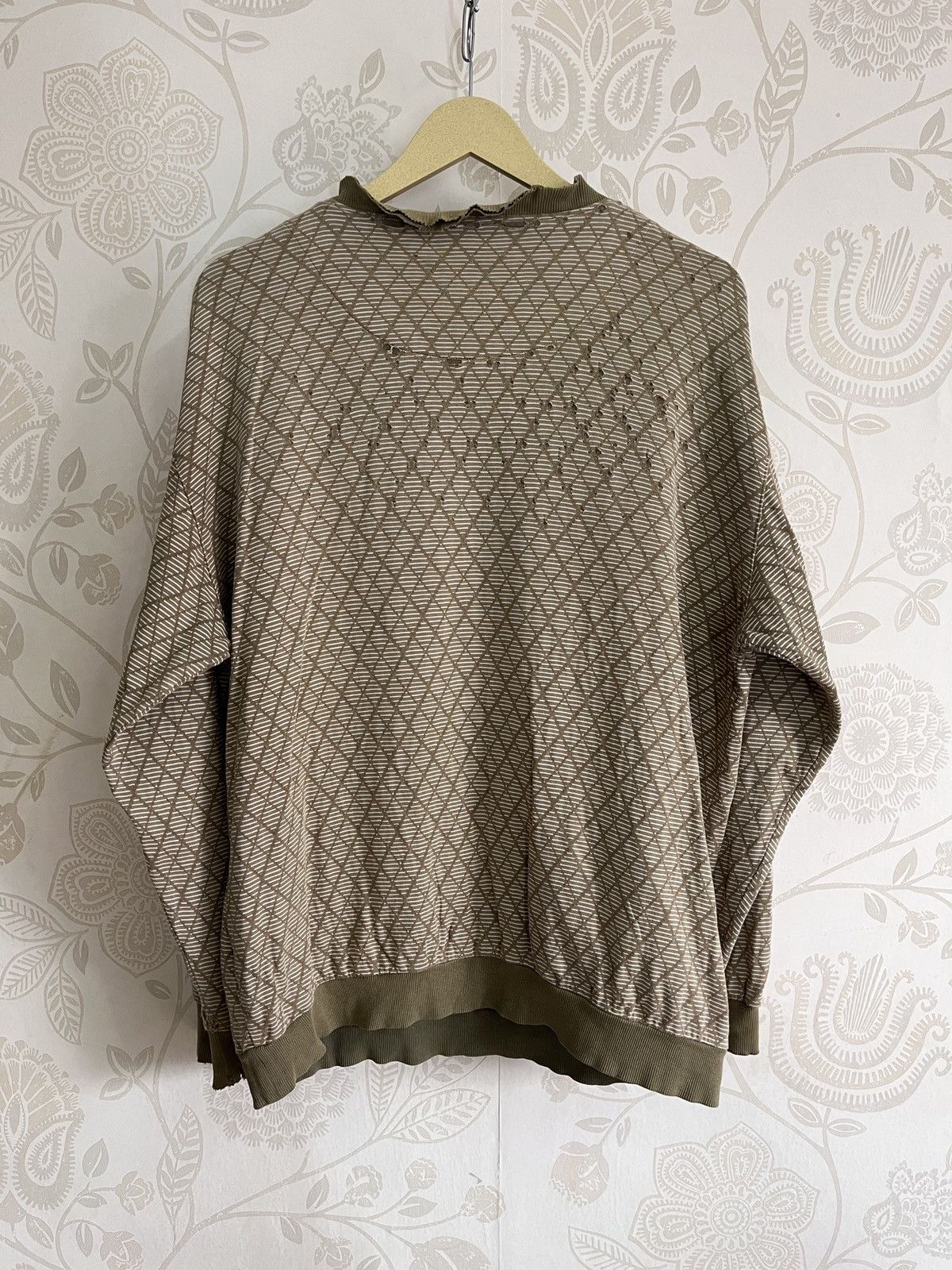 Balmain × Vintage Distressed Thrashed Vintage Balmain Long Sleeves Paris Size US XL / EU 56 / 4 - 19 Thumbnail