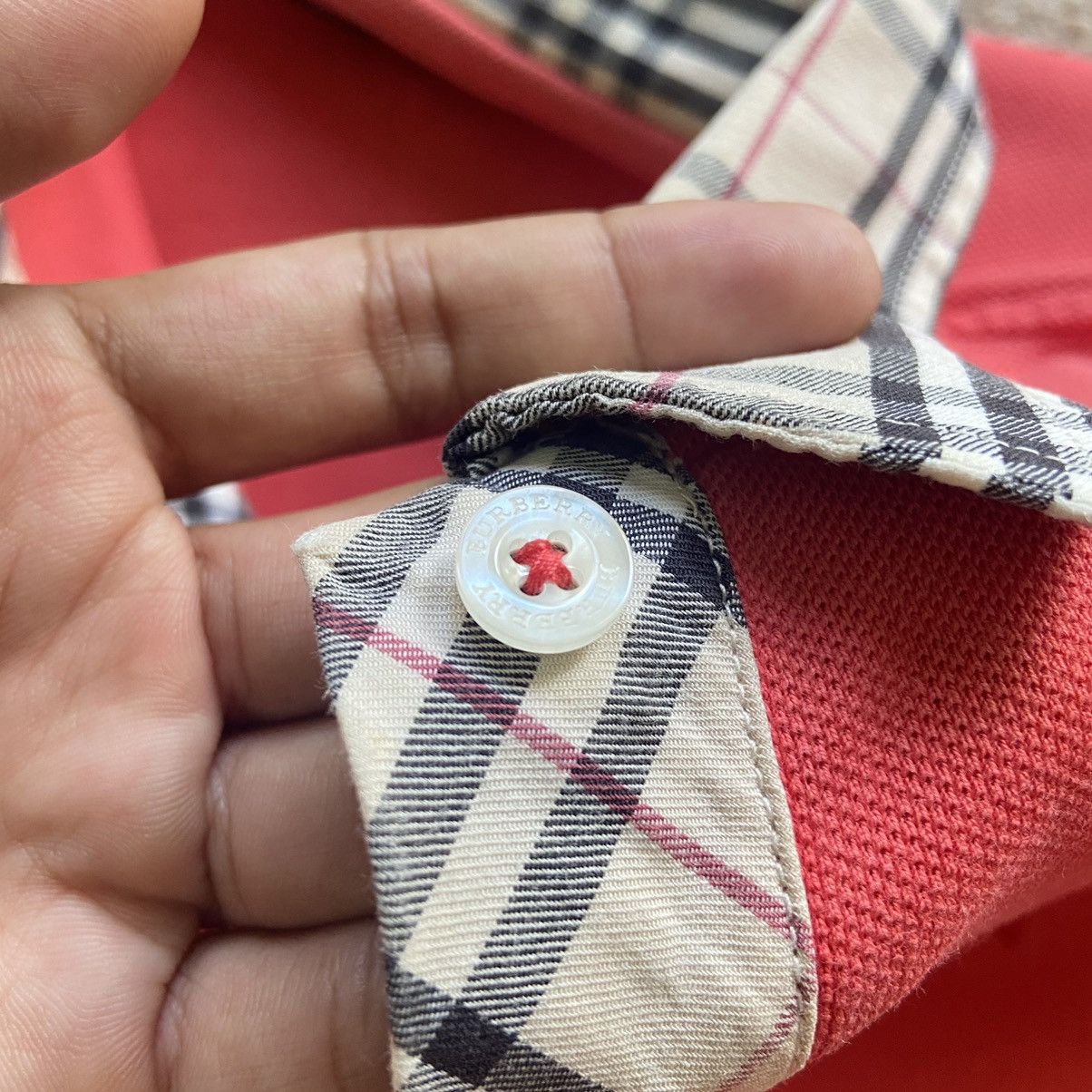 Burberry Vintage Burberry Nova Check Polo Size US M / EU 48-50 / 2 - 4 Thumbnail