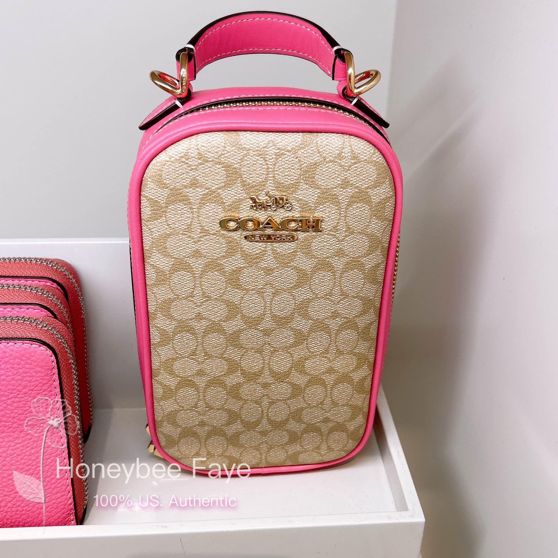 Eva Phone Crossbody In Colorblock Signature Canvas