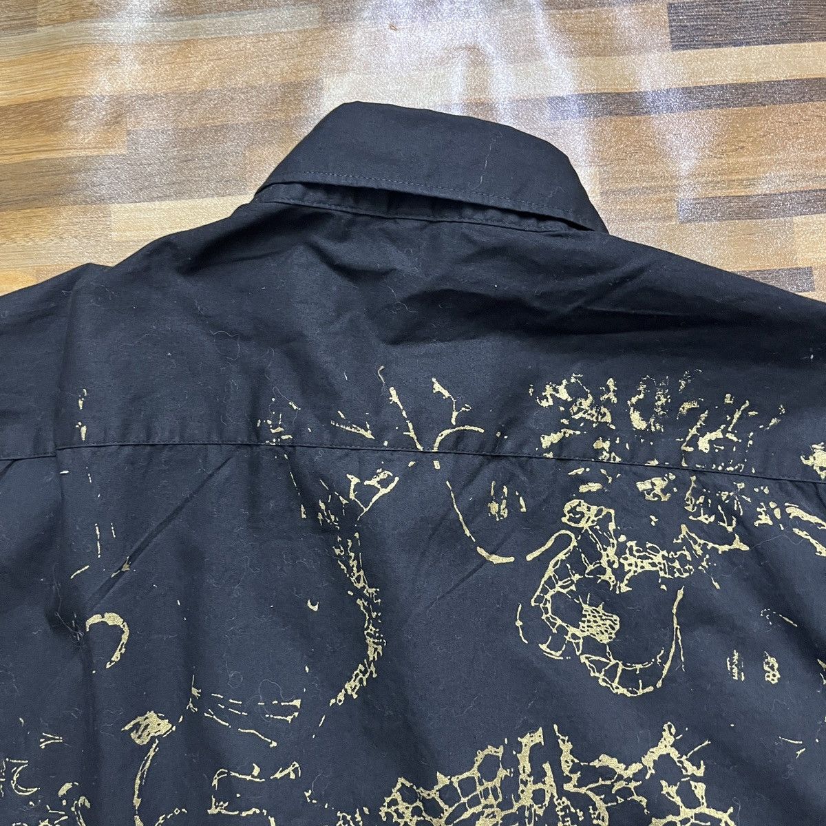 Balmain × Vintage Balmain Paris Shirts Paints Splattered Arts Size US L / EU 52-54 / 3 - 17 Thumbnail