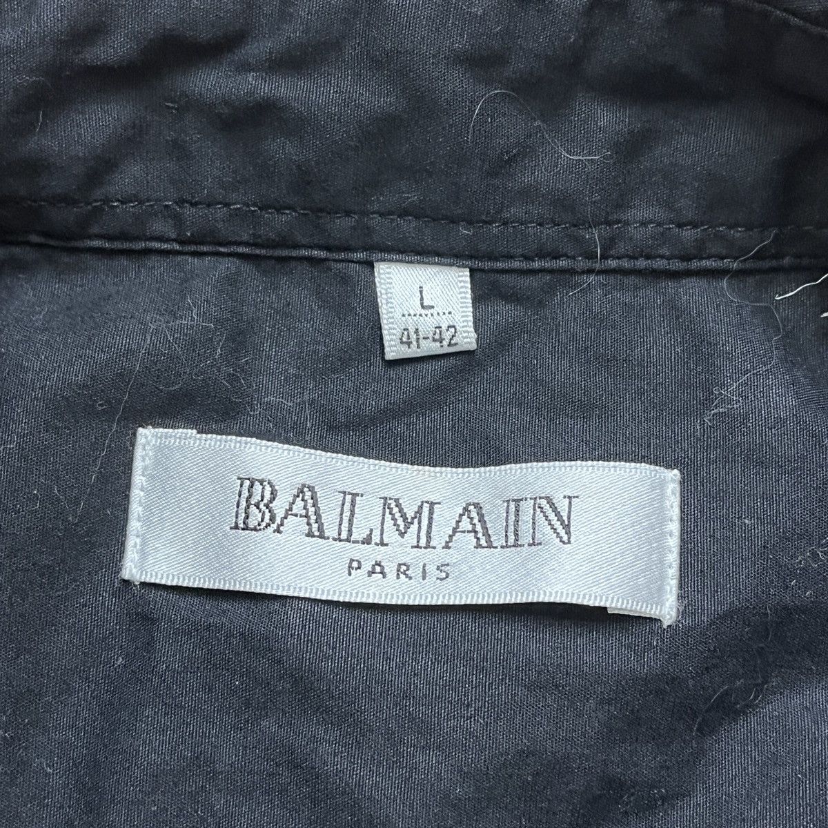 Balmain × Vintage Balmain Paris Shirts Paints Splattered Arts Size US L / EU 52-54 / 3 - 8 Thumbnail