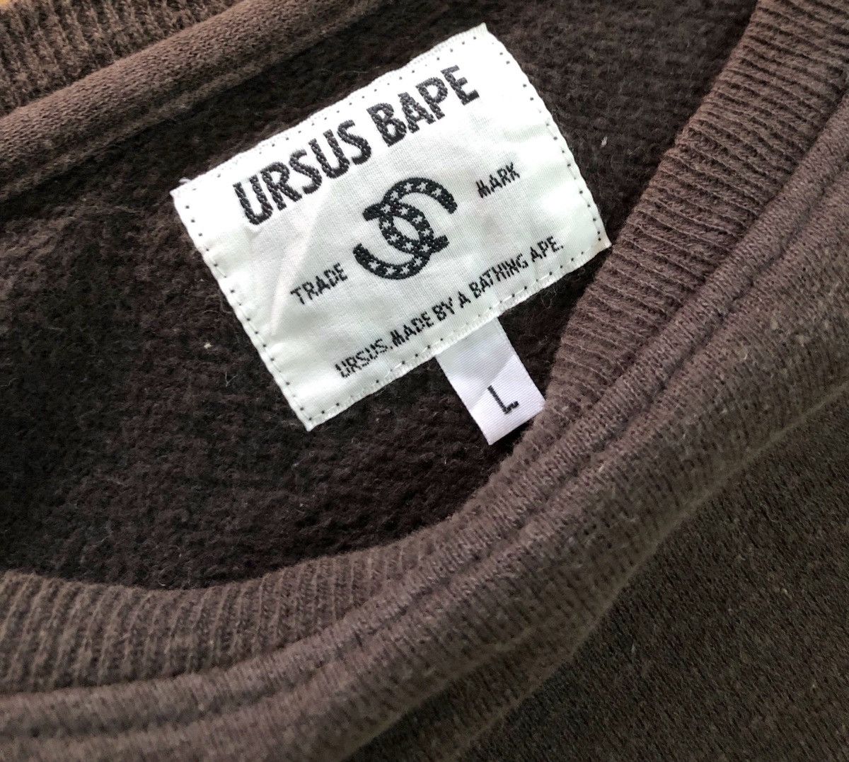 Bape URSUS BAPE U.S.S CREWNECK Size US L / EU 52-54 / 3 - 18 Thumbnail