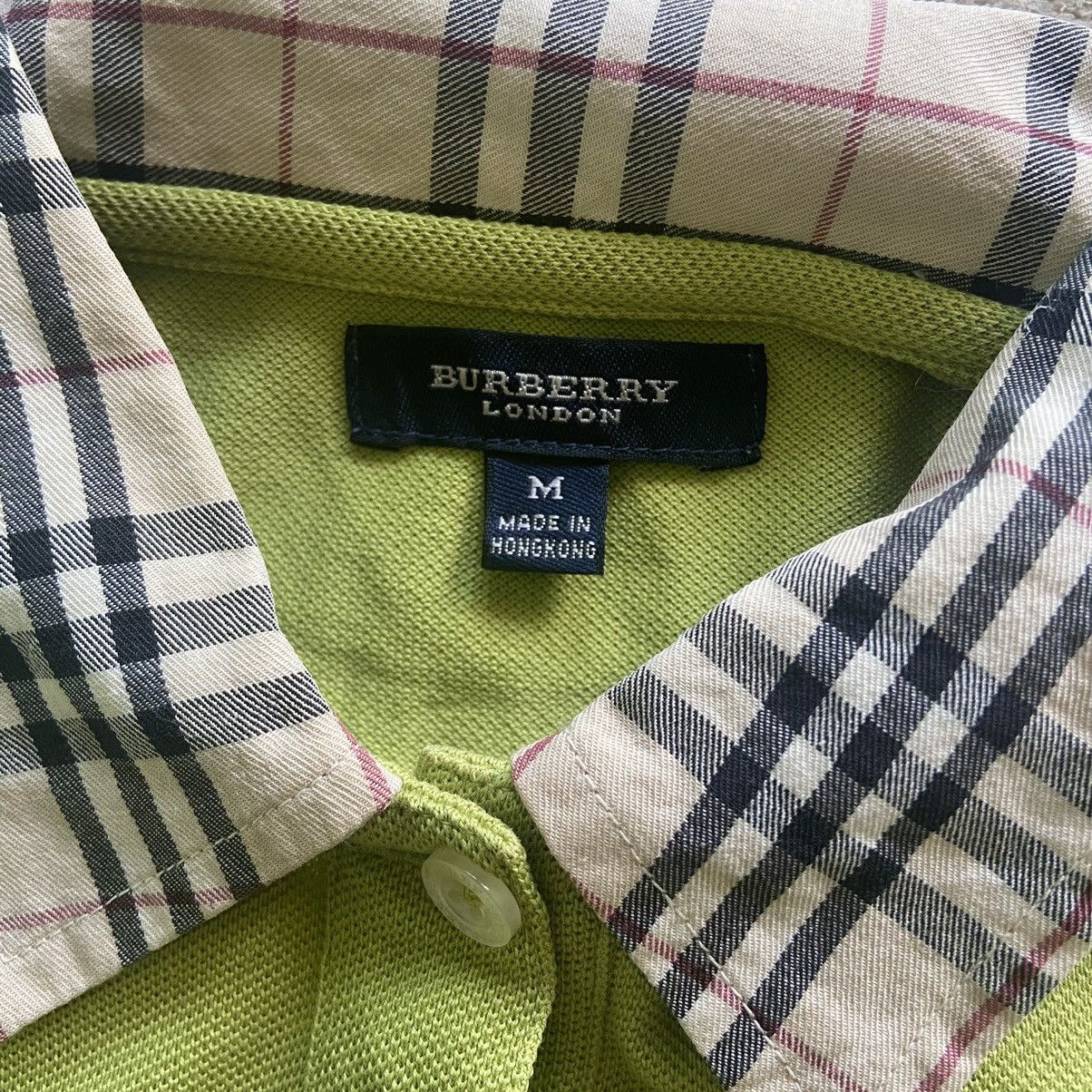 Burberry Vintage Burberry Nova Check Longsleeve Polo Size US M / EU 48-50 / 2 - 3 Thumbnail