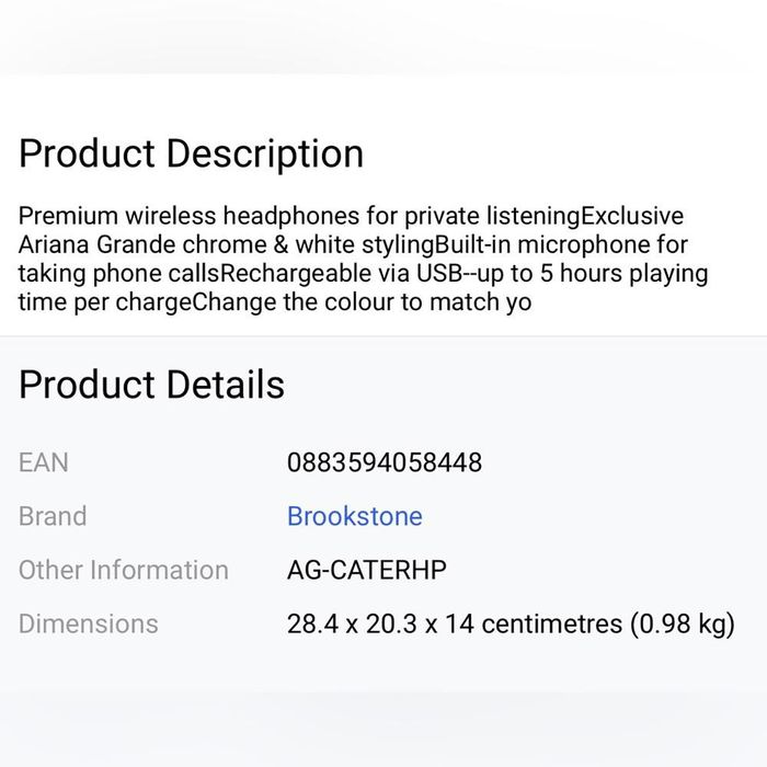 Designer Ariana Grande Limited Edition Headphones Grailed