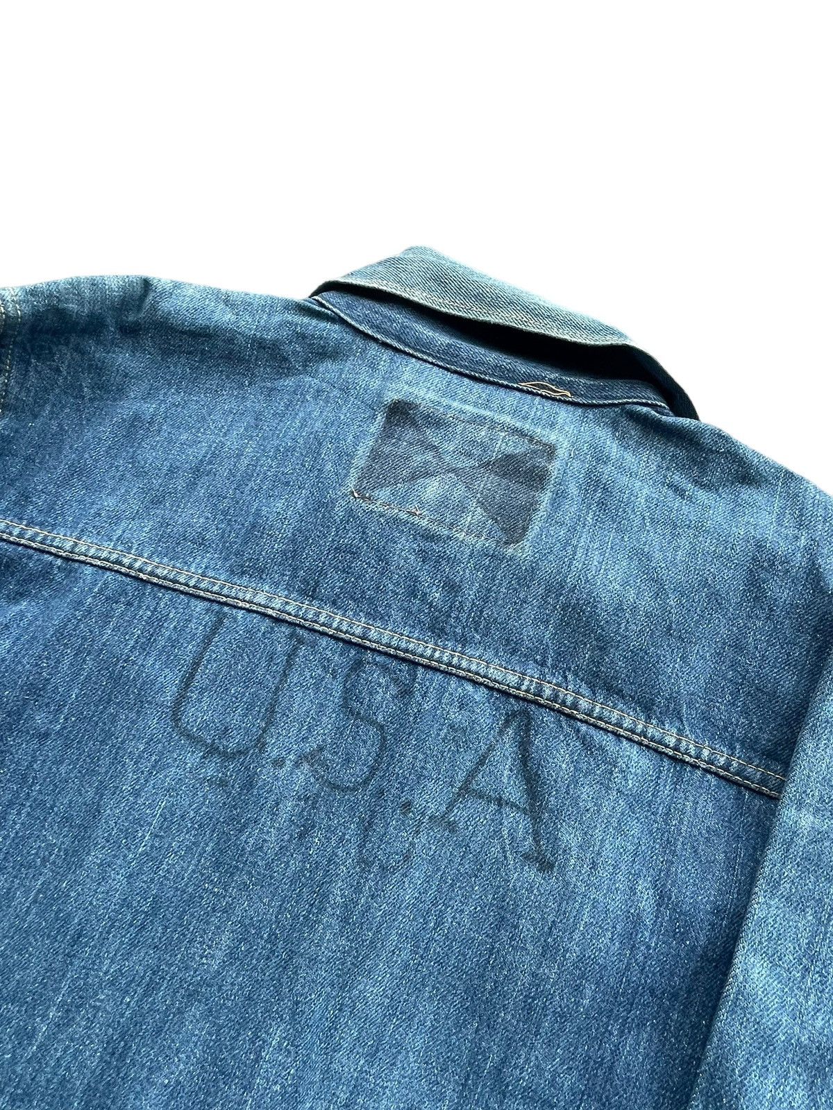 Japanese Brand Vintage Dragon Tiger Selvedge Denim Jacket Size US M / EU 48-50 / 2 - 7 Thumbnail