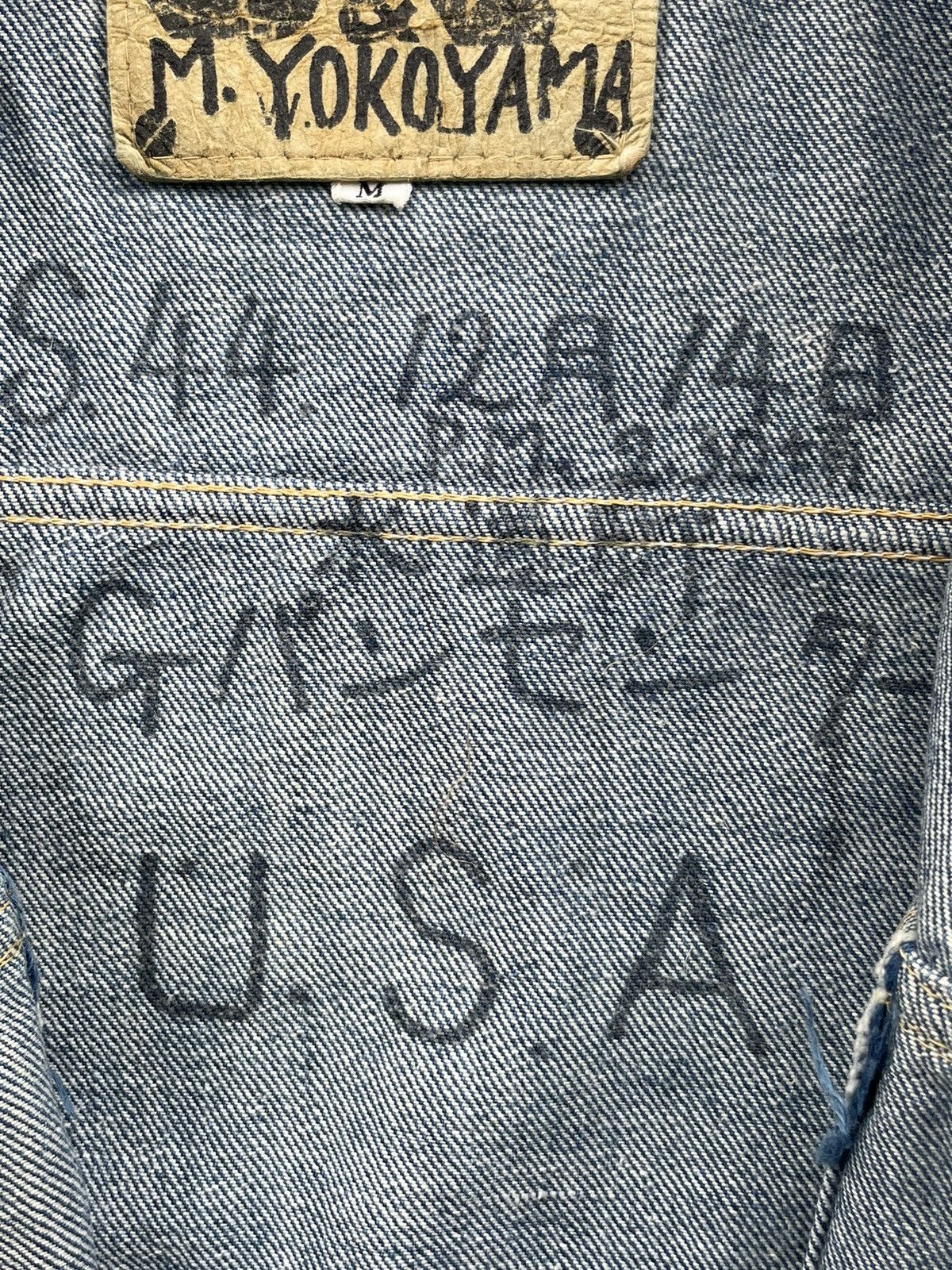 Japanese Brand Vintage Dragon Tiger Selvedge Denim Jacket Size US M / EU 48-50 / 2 - 12 Thumbnail