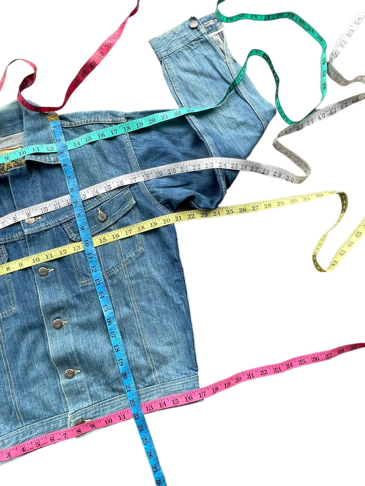 Japanese Brand Vintage Dragon Tiger Selvedge Denim Jacket Size US M / EU 48-50 / 2 - 18 Thumbnail