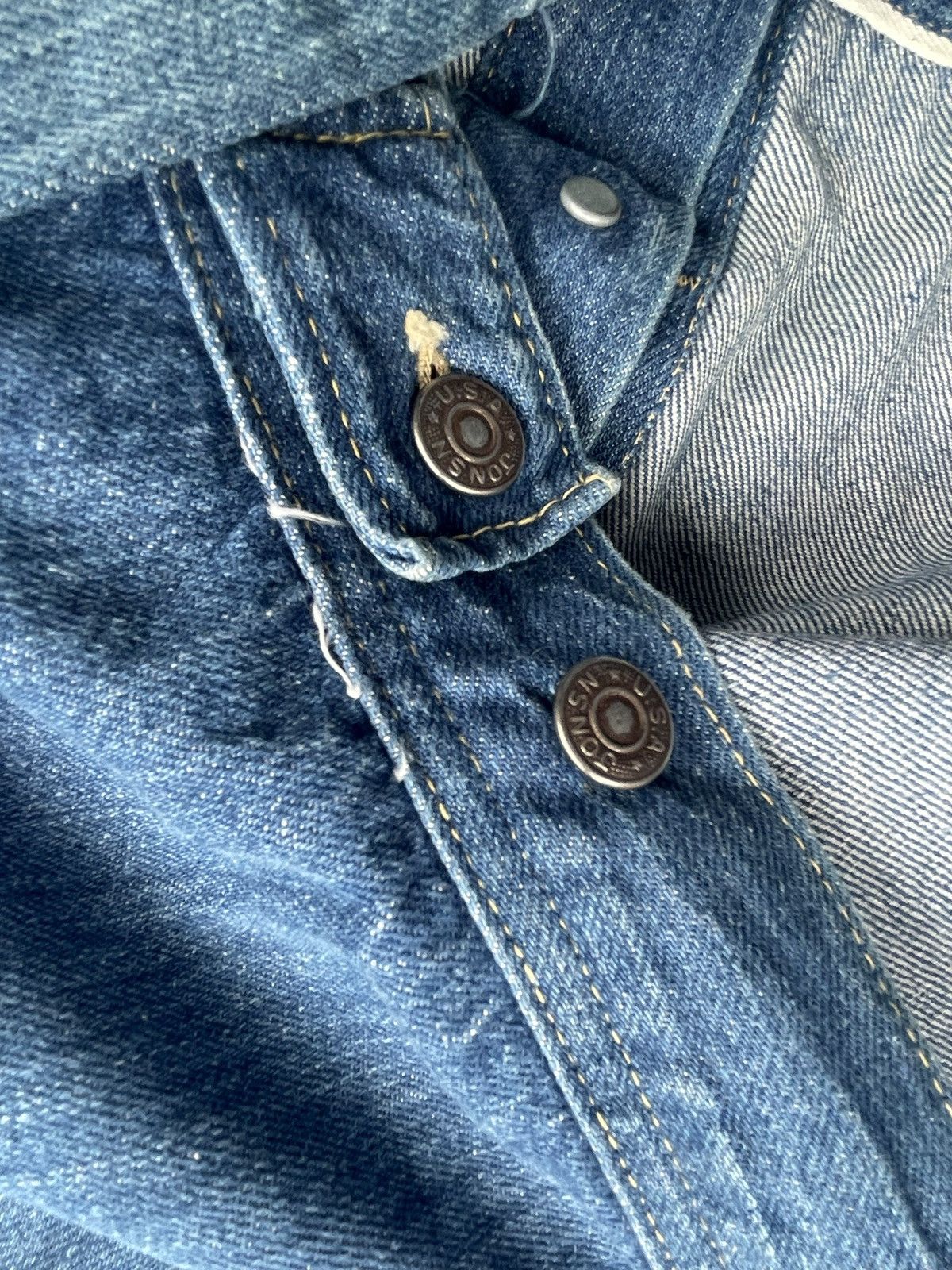 Japanese Brand Vintage Dragon Tiger Selvedge Denim Jacket Size US M / EU 48-50 / 2 - 8 Thumbnail