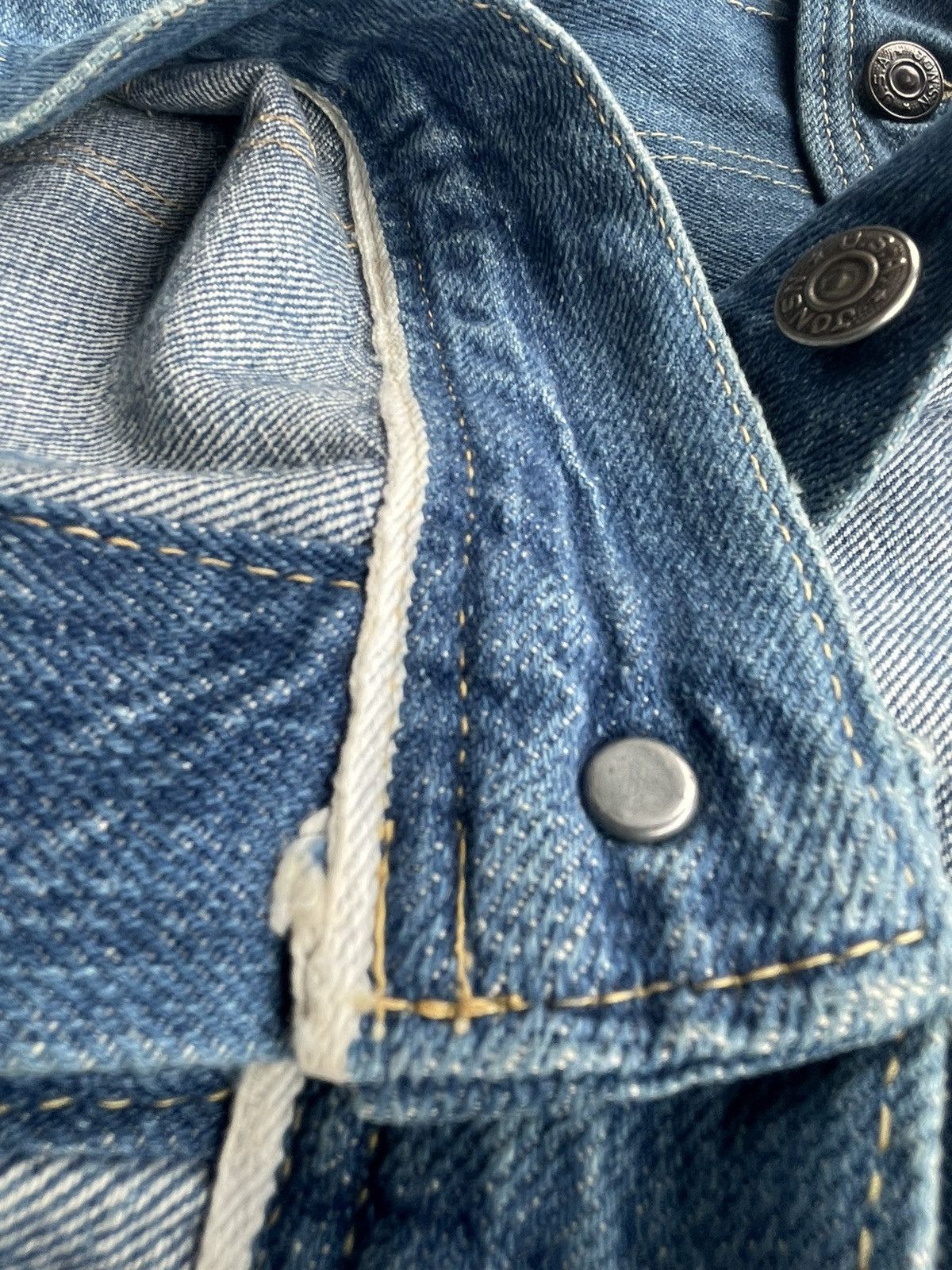 Japanese Brand Vintage Dragon Tiger Selvedge Denim Jacket Size US M / EU 48-50 / 2 - 11 Thumbnail