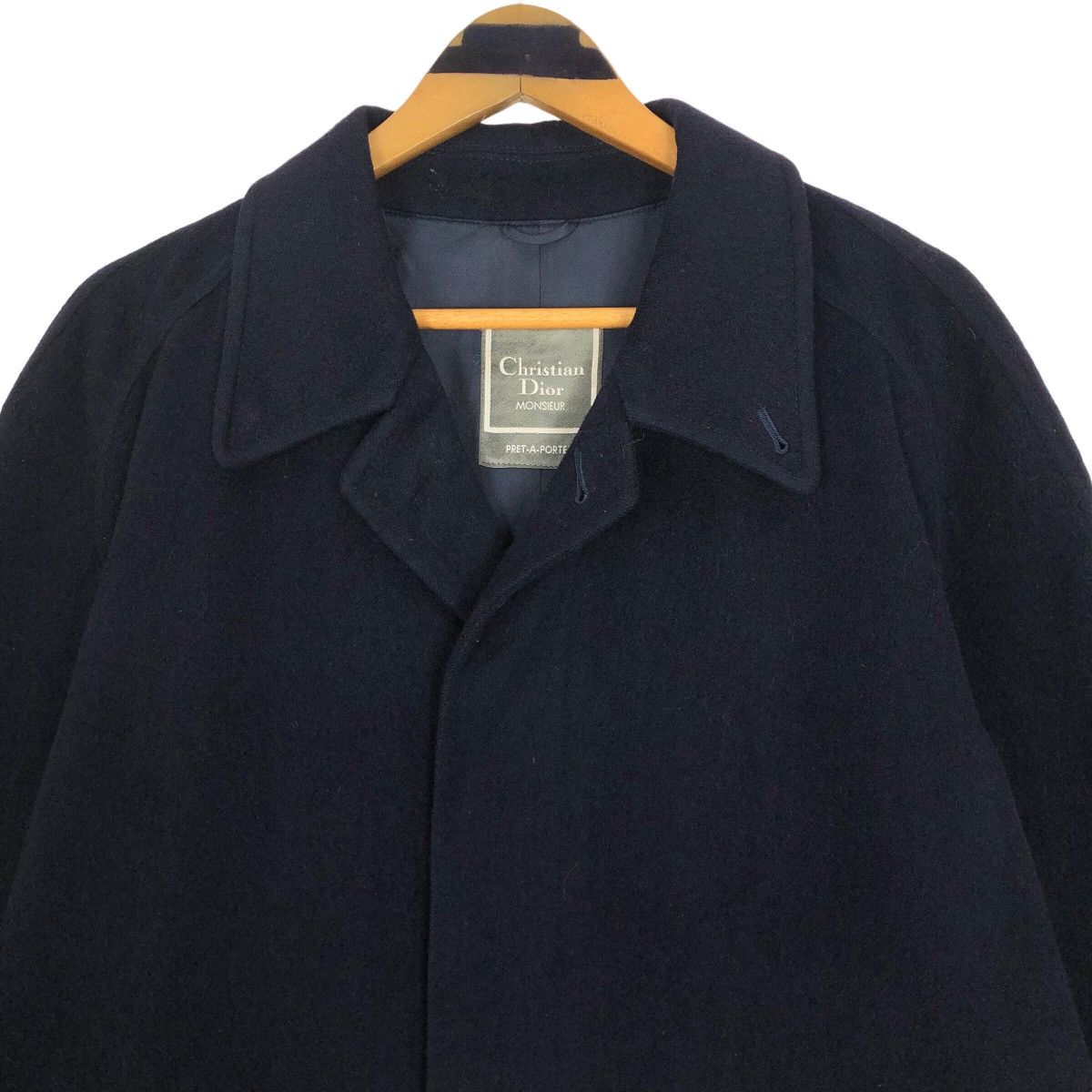 Christian Dior Monsieur Vintage 90s Christian Dior Monsieur Pret-A-Porter Wool Coat Size US M / EU 48-50 / 2 - 8 Thumbnail
