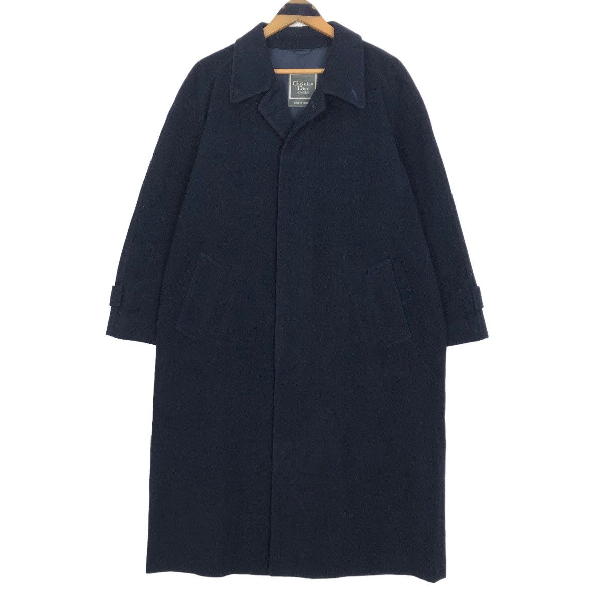Vintage 90s Christian Dior Monsieur Pret-A-Porter Wool Coat