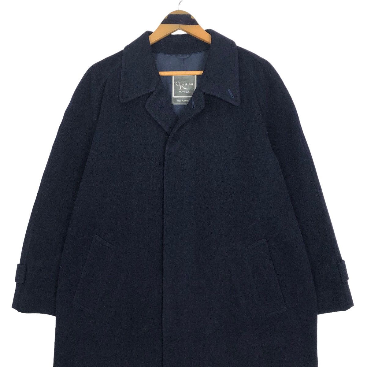 Christian Dior Monsieur Vintage 90s Christian Dior Monsieur Pret-A-Porter Wool Coat Size US M / EU 48-50 / 2 - 6 Thumbnail