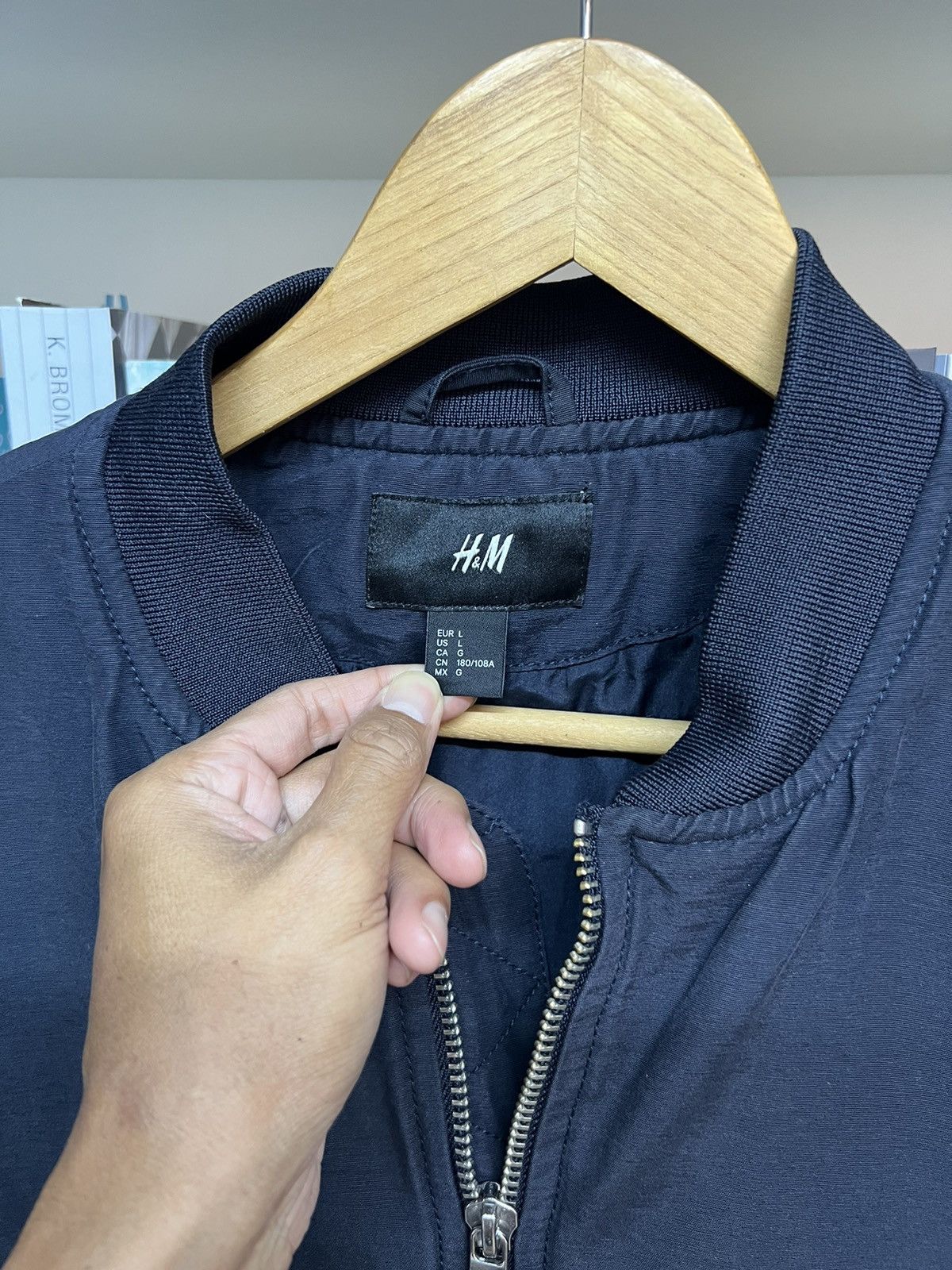 H&M H&M MA-1 Bomber Jacket Size US L / EU 52-54 / 3 - 8 Thumbnail
