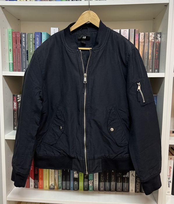 H&M H&M MA-1 Bomber Jacket | Grailed