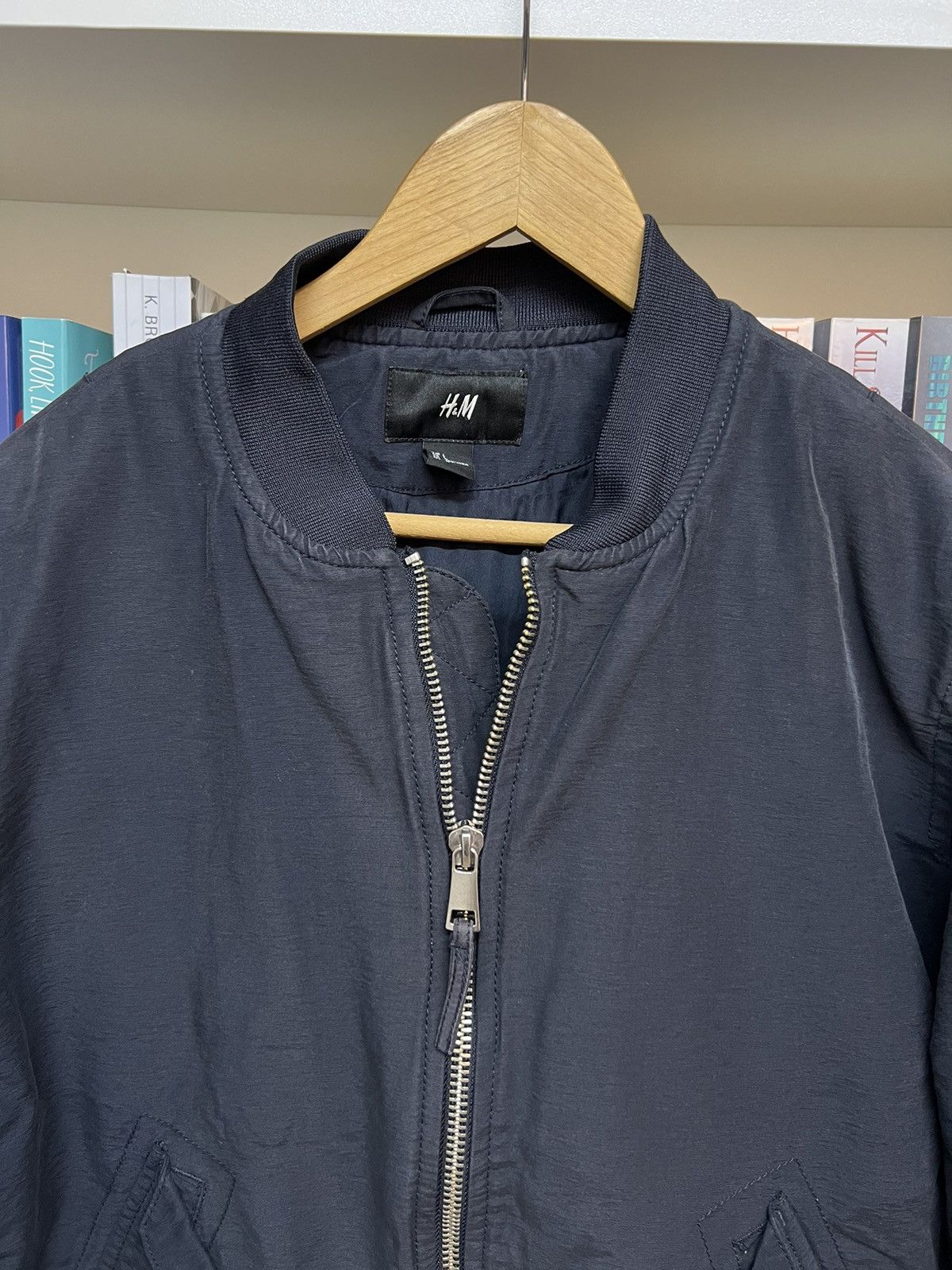 H&M H&M MA-1 Bomber Jacket Size US L / EU 52-54 / 3 - 6 Thumbnail