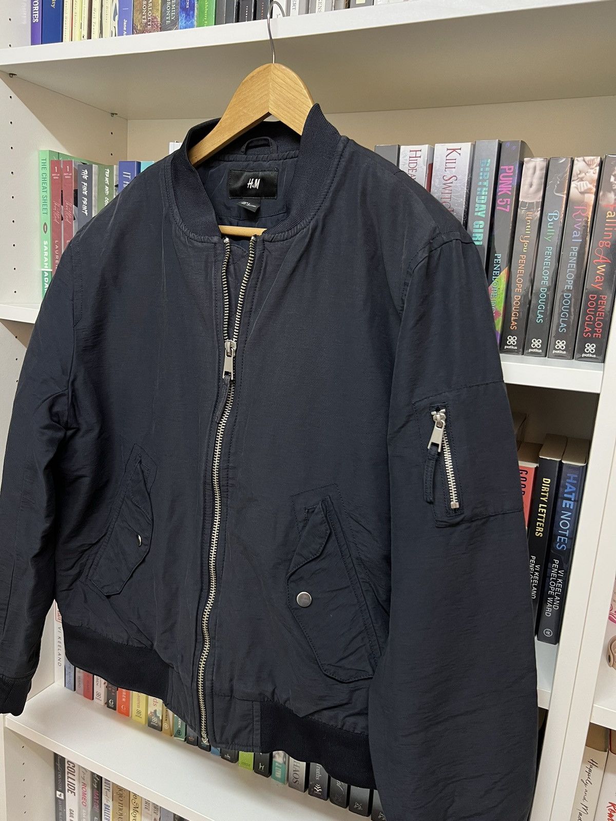 H&M H&M MA-1 Bomber Jacket Size US L / EU 52-54 / 3 - 2 Thumbnail