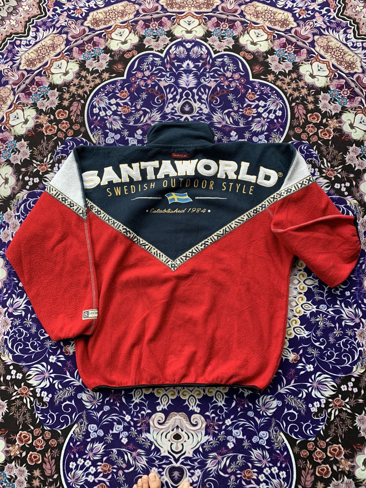 Other Vintage SantaWorld Sweatshirt Size US XL / EU 56 / 4 - 1 Thumbnail