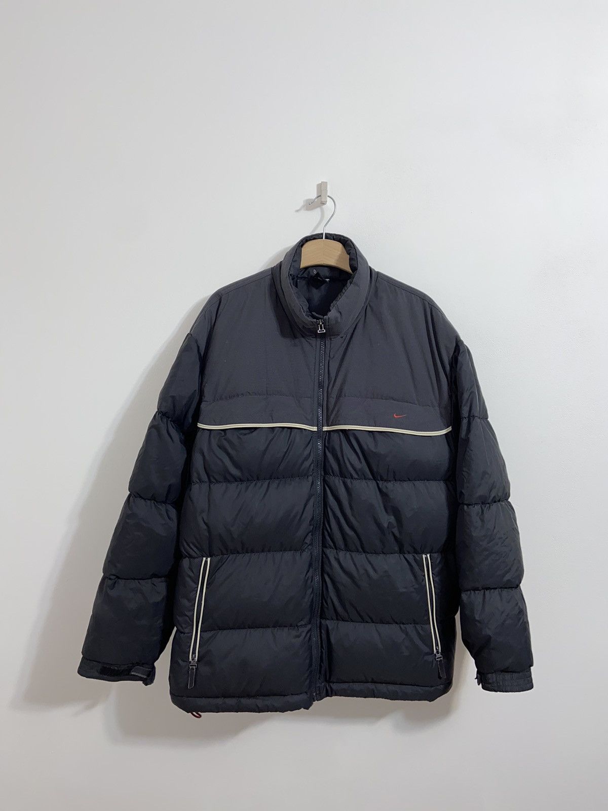Vintage Nike Vintage Jacket Puffer Size US L / EU 52-54 / 3 - 1 Thumbnail