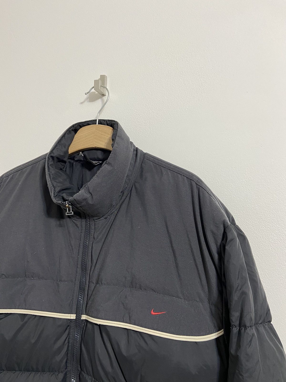 Vintage Nike Vintage Jacket Puffer Size US L / EU 52-54 / 3 - 3 Thumbnail