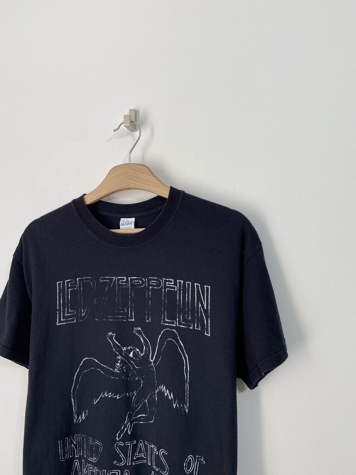 Band Tees Fare Vintage Mens LED ZEPPELIN 2000S Shirt Size US L / EU 52-54 / 3 - 2 Thumbnail