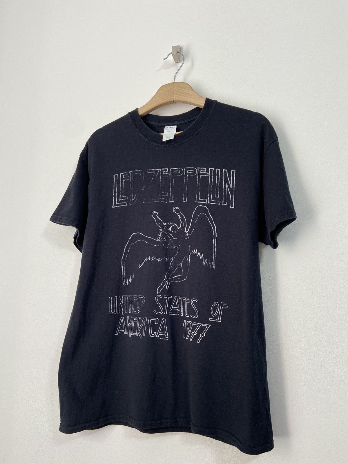 Band Tees Fare Vintage Mens LED ZEPPELIN 2000S Shirt Size US L / EU 52-54 / 3 - 13 Thumbnail