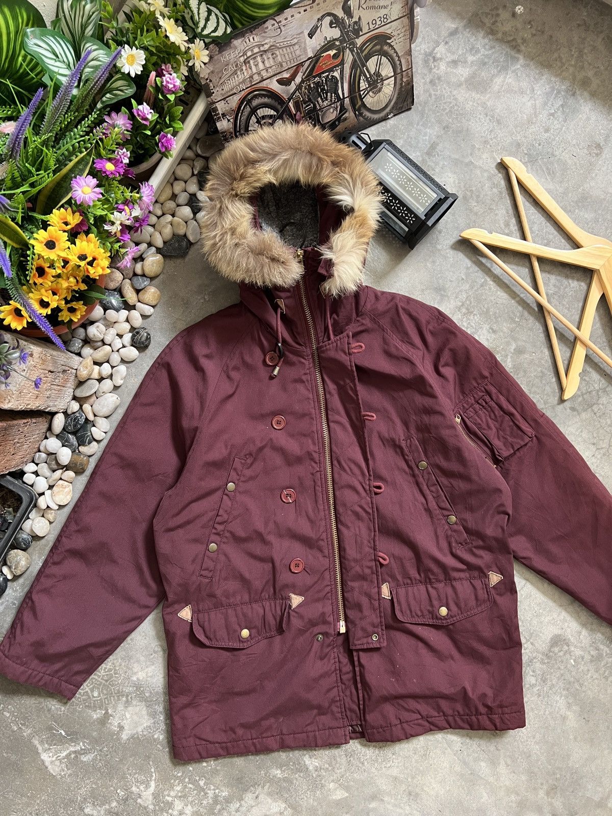 Japanese Brand Vintage 🖤 Parachuting Hunting Jacket Size US M / EU 48-50 / 2 - 3 Thumbnail