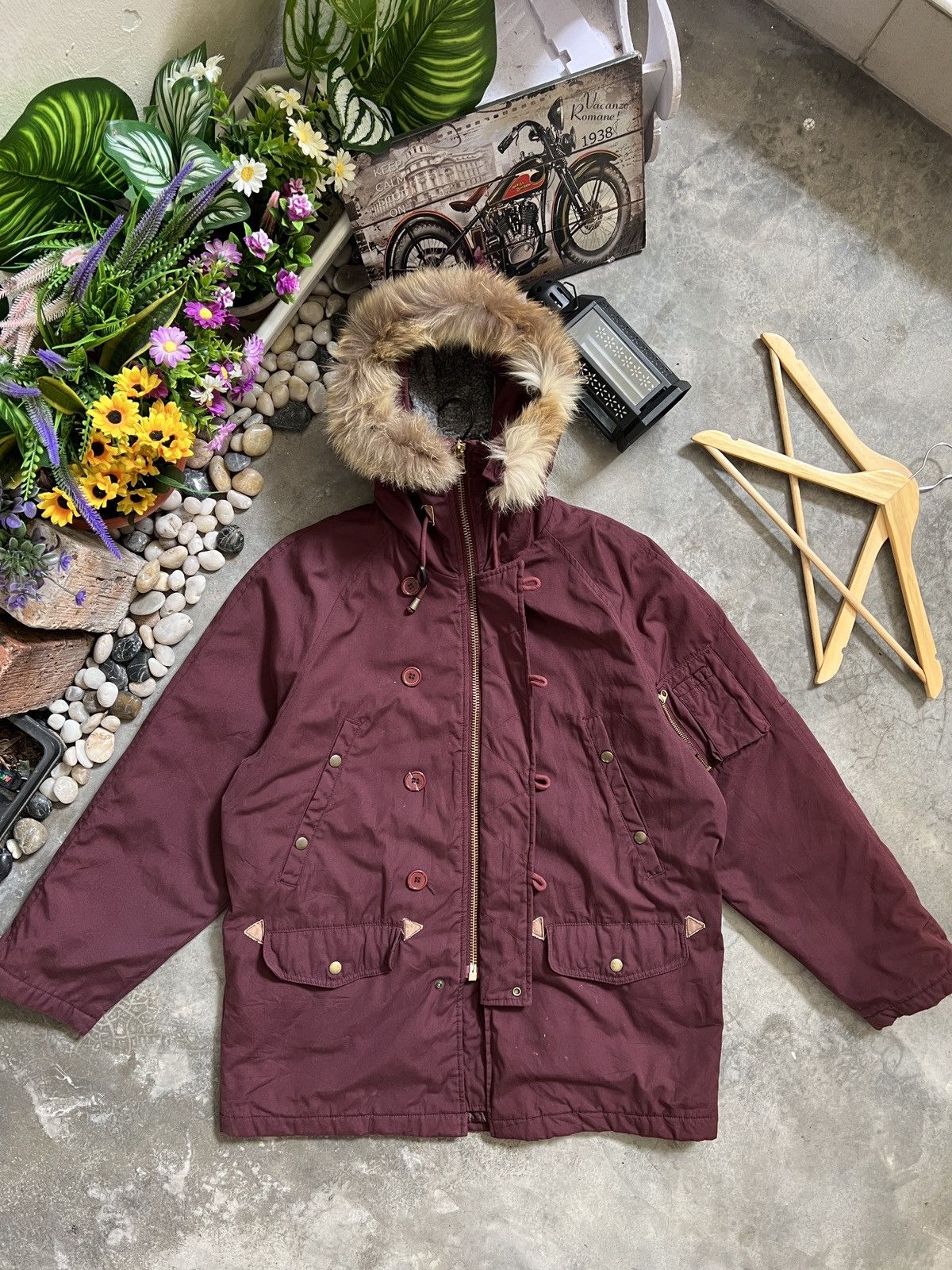 Japanese Brand Vintage 🖤 Parachuting Hunting Jacket Size US M / EU 48-50 / 2 - 1 Thumbnail