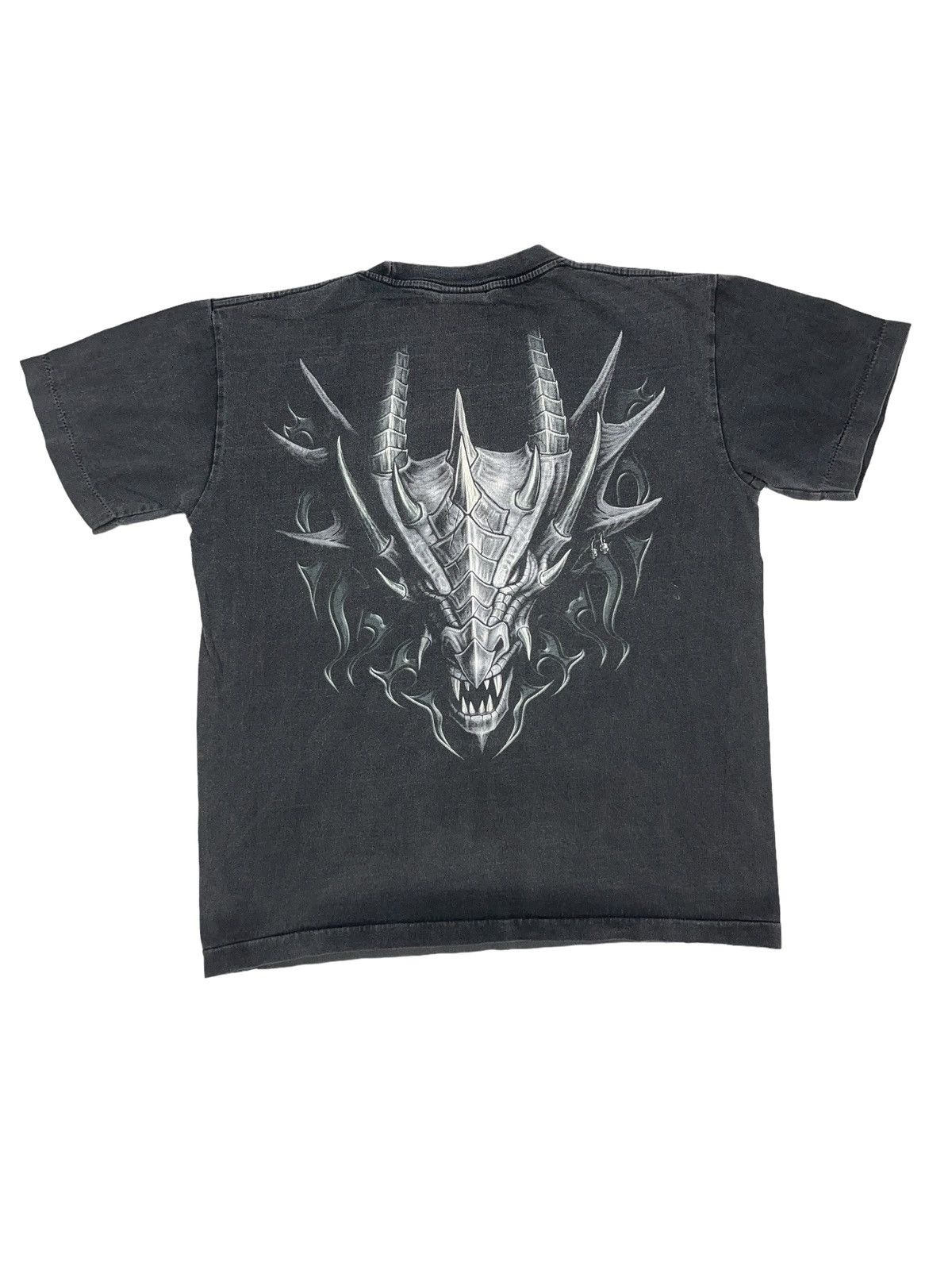 Other Vintage Faded Dragon’s Mother T-Shirt Y2K Single Stitch Size US M / EU 48-50 / 2 - 2 Thumbnail