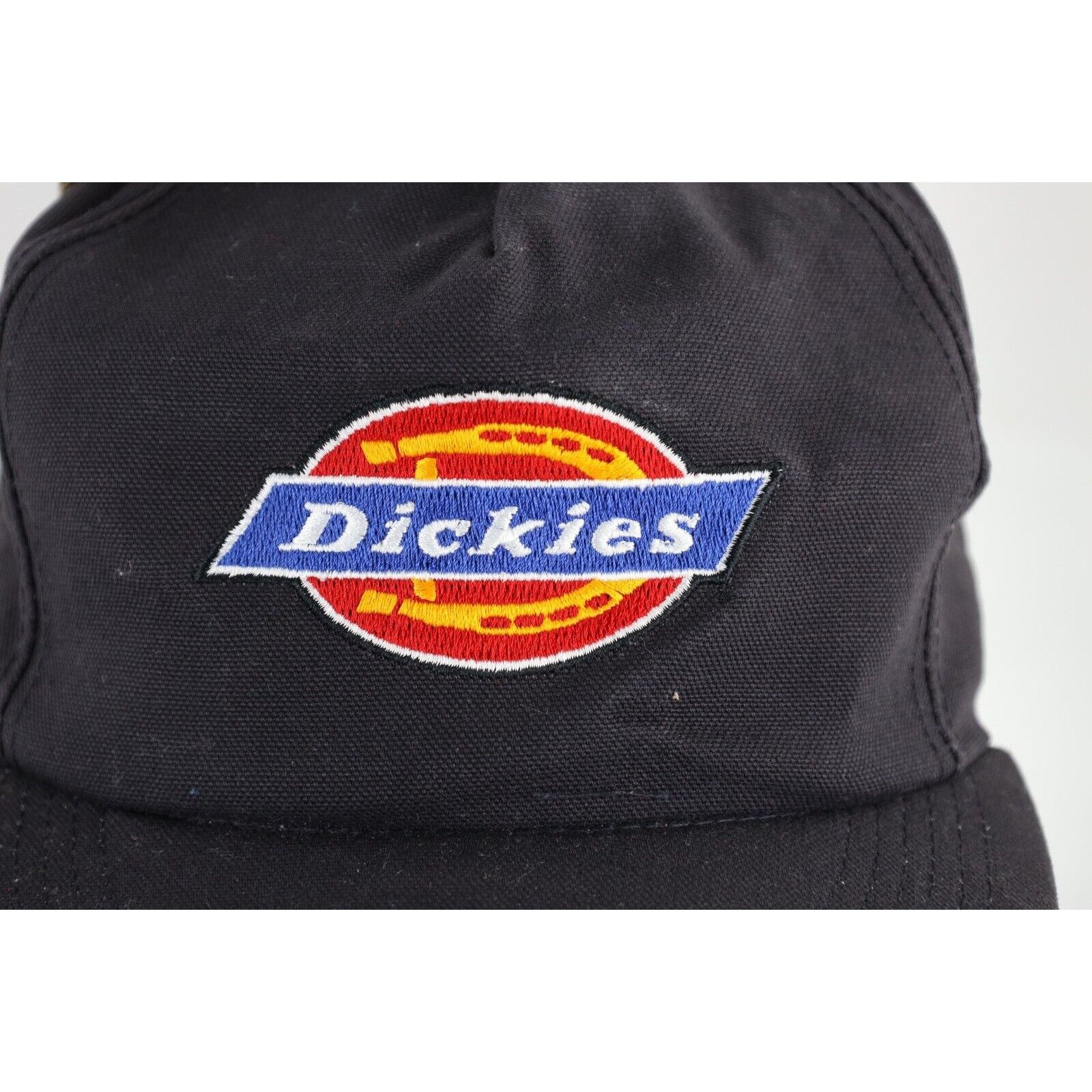 Dickies × Vintage NOS Vintage 90s Dickies Big Logo Canvas Snapback Hat Size ONE SIZE - 2 Thumbnail