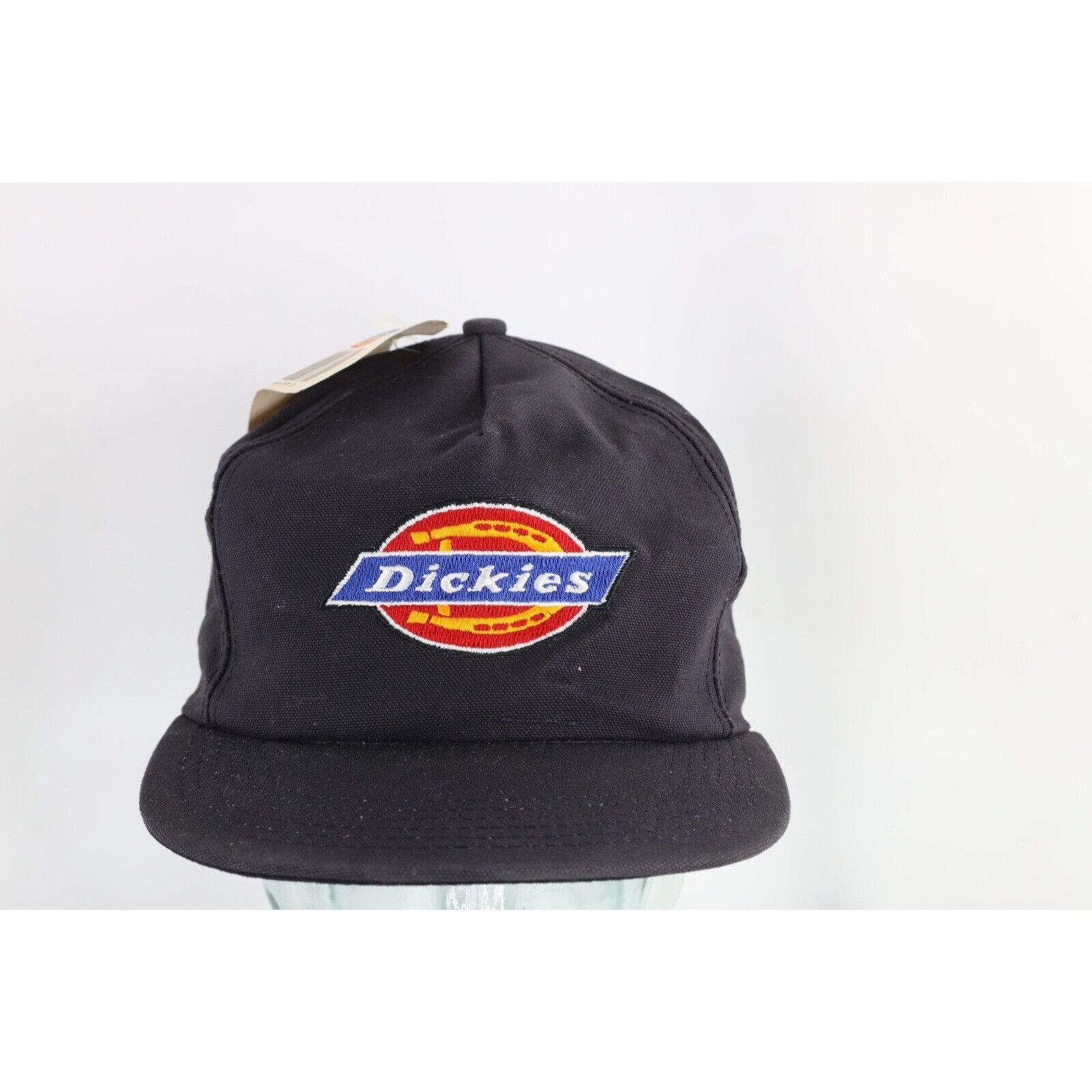 Dickies × Vintage NOS Vintage 90s Dickies Big Logo Canvas Snapback Hat Size ONE SIZE - 1 Thumbnail