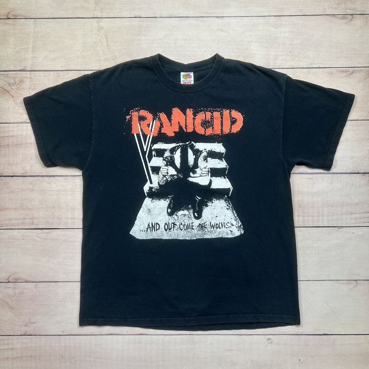 Vintage Vintage 2008 Uk Tour Rancid Punk Band Tee Tshirt Retro Y2k