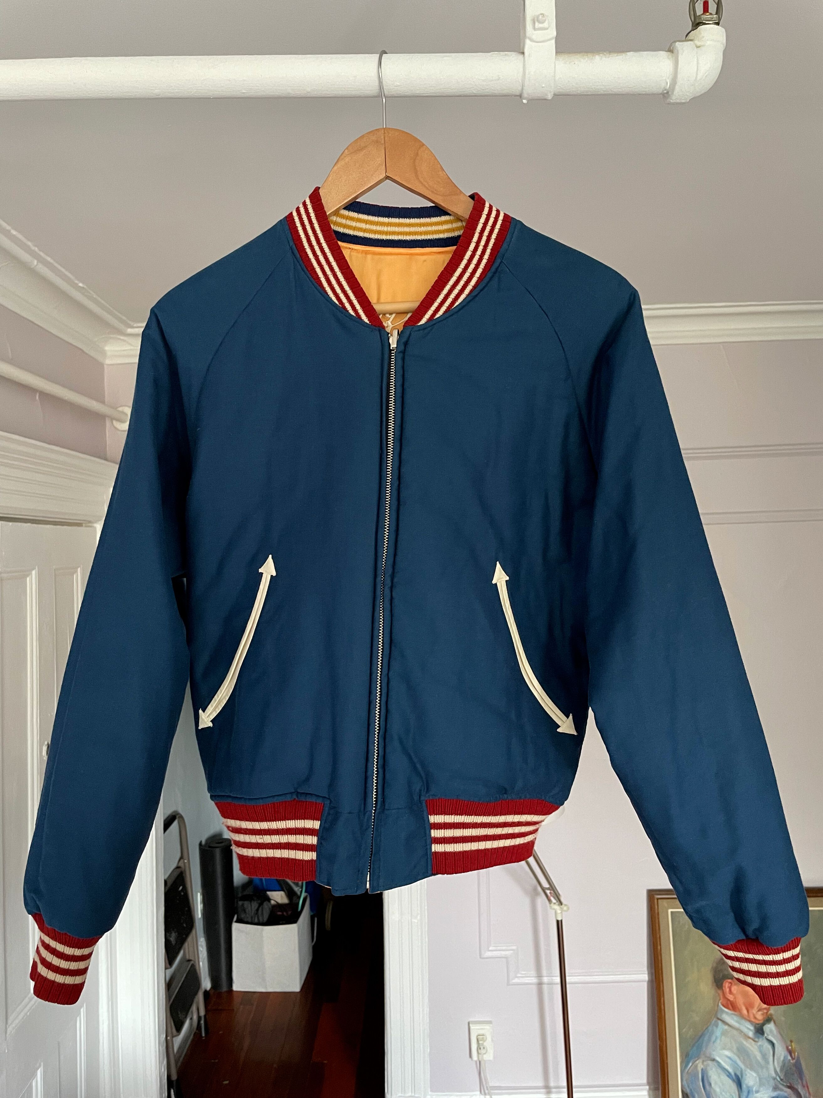 Vintage Vintage Reversible Japanese Sukajan, Silk Souvenir Jacket Size US XS / EU 42 / 0 - 3 Thumbnail