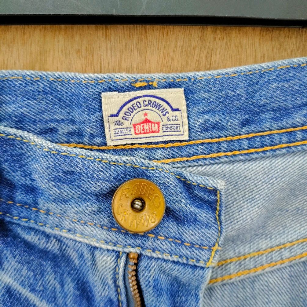 Japanese Brand VINTAGE RODEO DISTRESSED FADED DENIM JEANS SKINNY Size US 26 / EU 42 - 8 Thumbnail