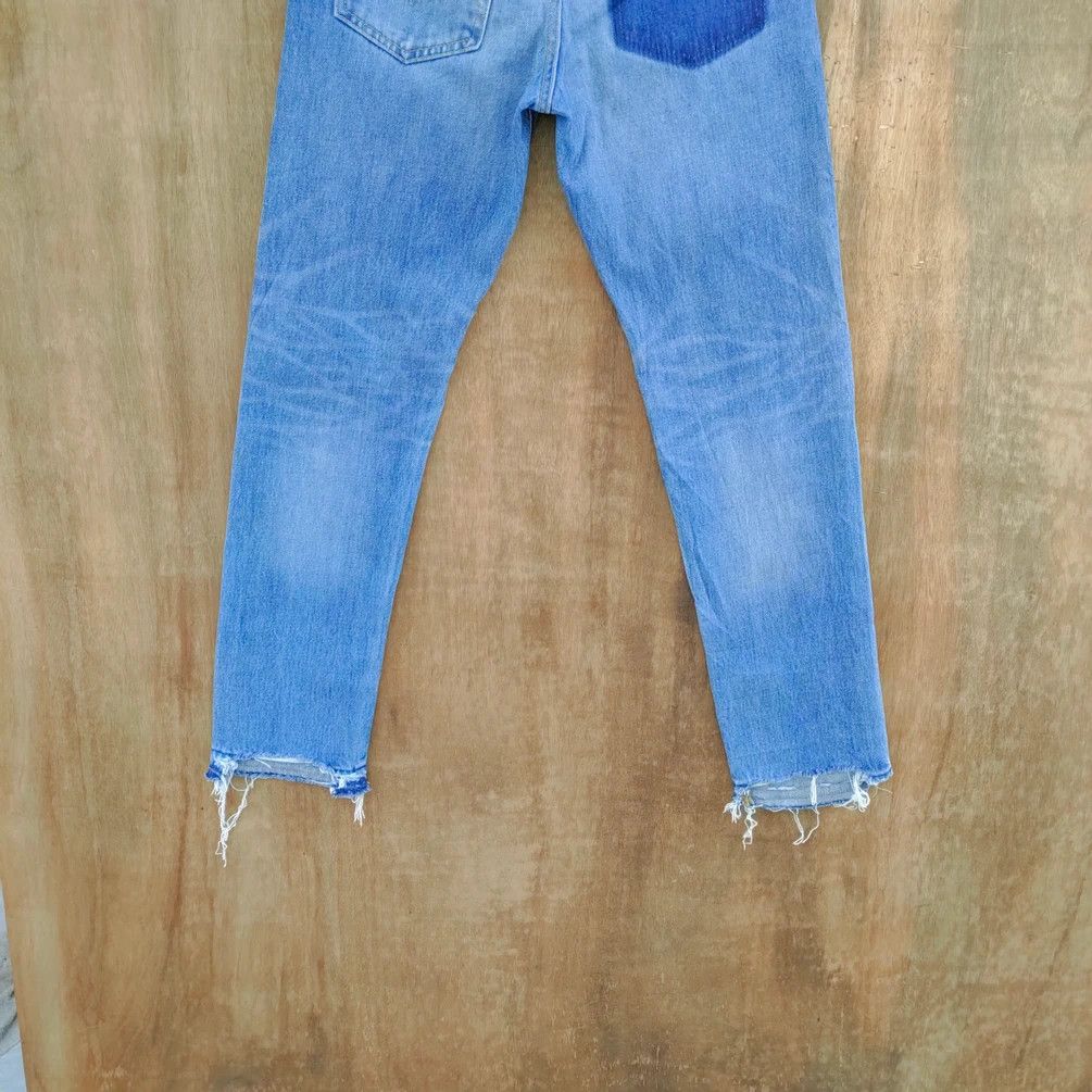 Japanese Brand VINTAGE RODEO DISTRESSED FADED DENIM JEANS SKINNY Size US 26 / EU 42 - 7 Thumbnail